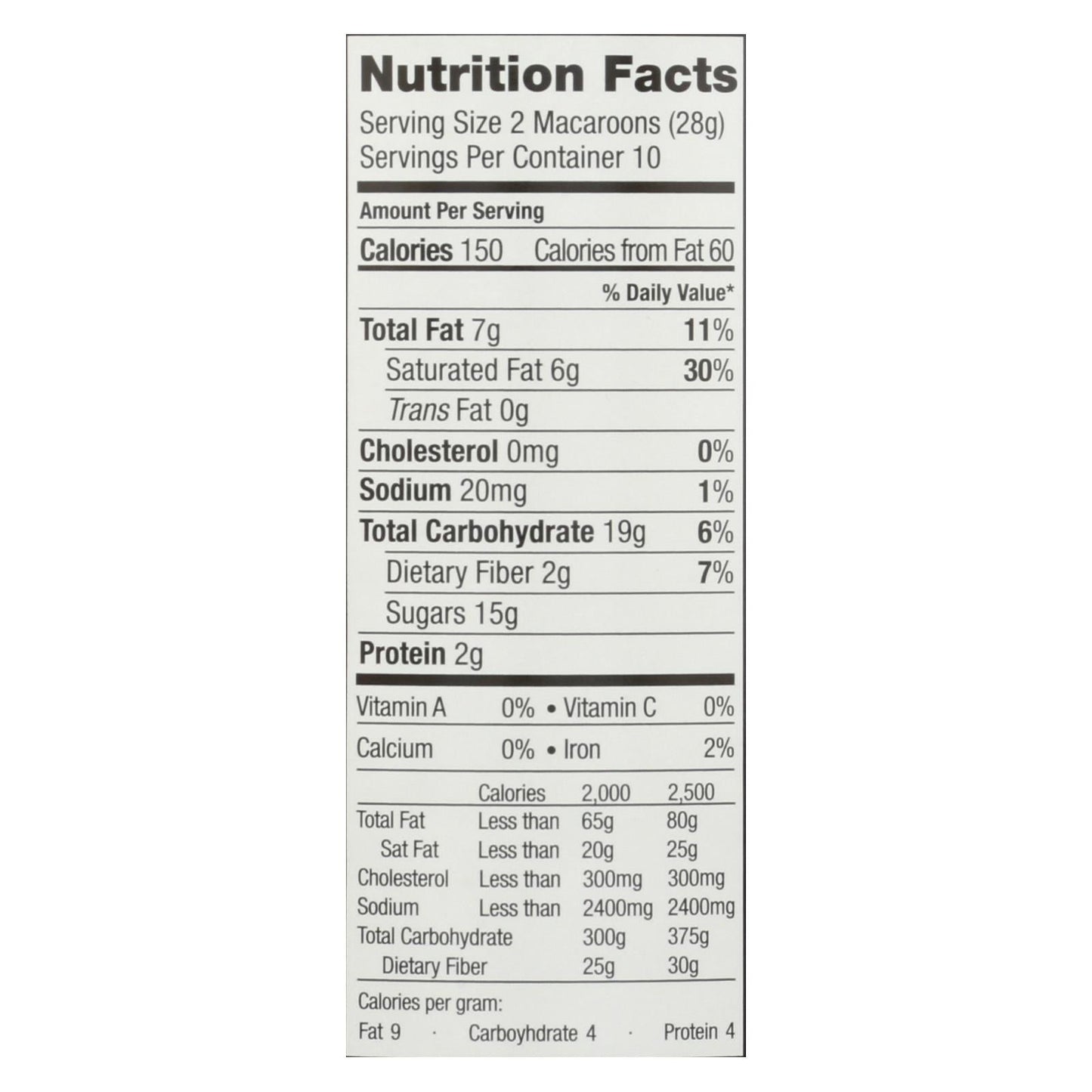 Absolutely Gluten-Free Jumbo Coconut Macaroons (6-Pack, 10 Oz. Each)