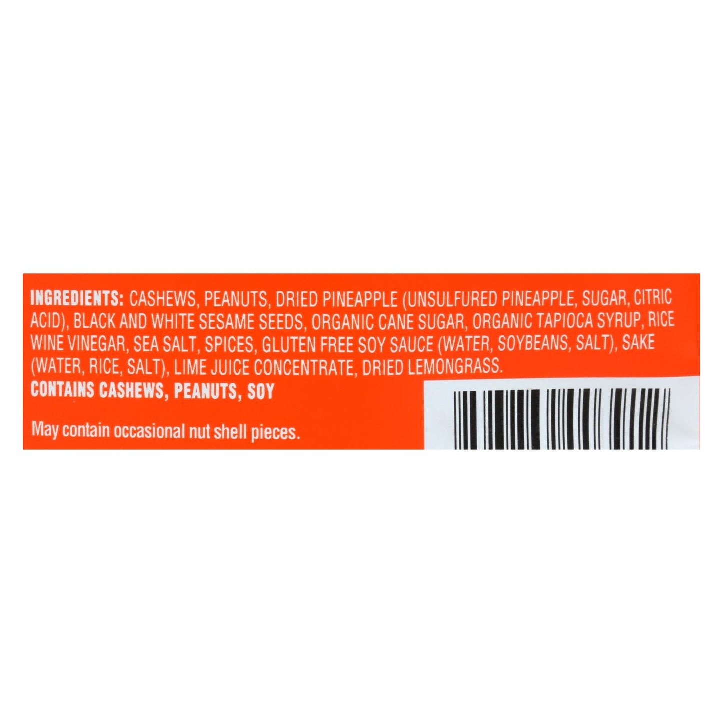 Sahale Snacks Thai Cashews, 4 Oz. (Pack of 6)