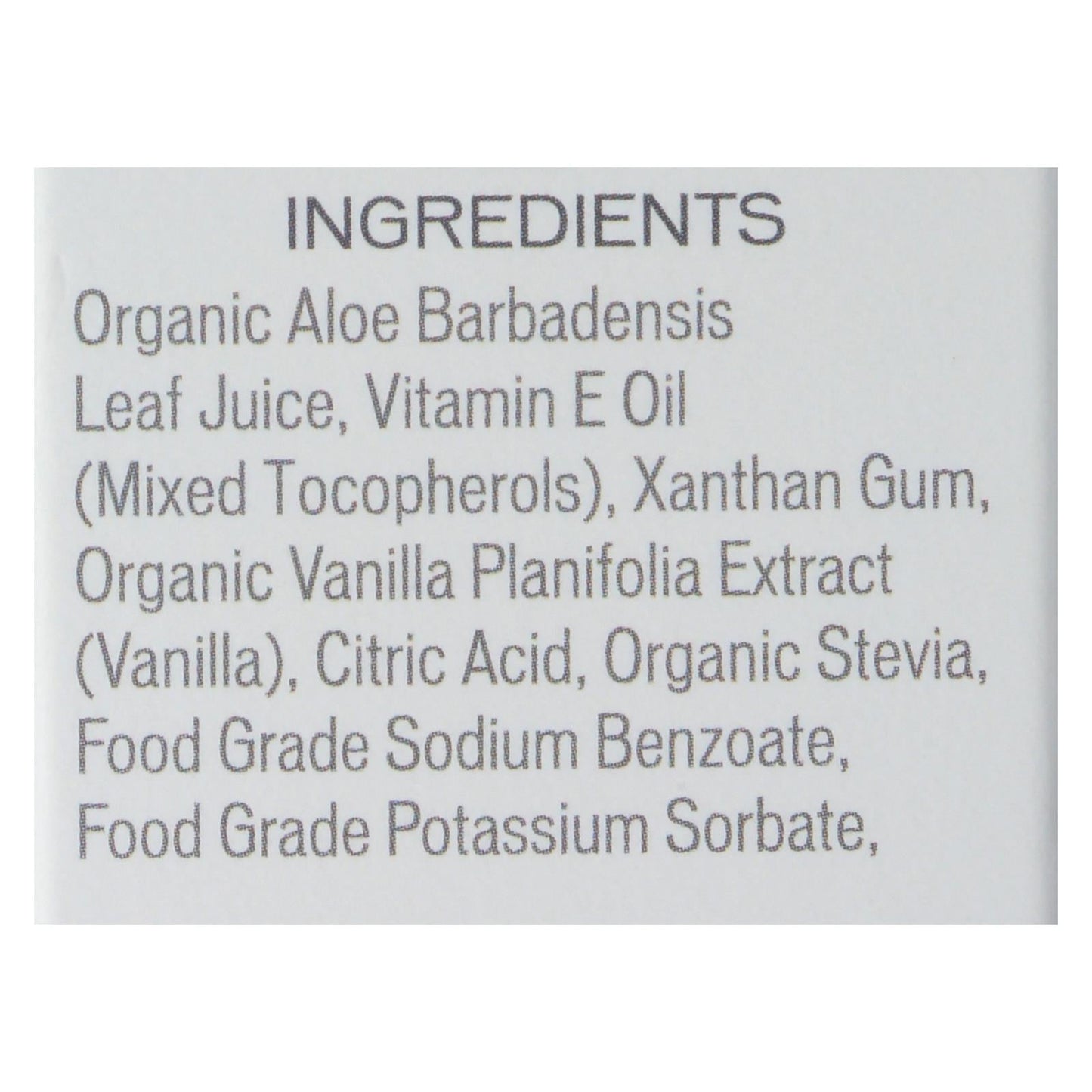 Aloe Cadabra Organic Personal Lubricant (Pack of 2.5 Oz - Tahitian Vanilla)