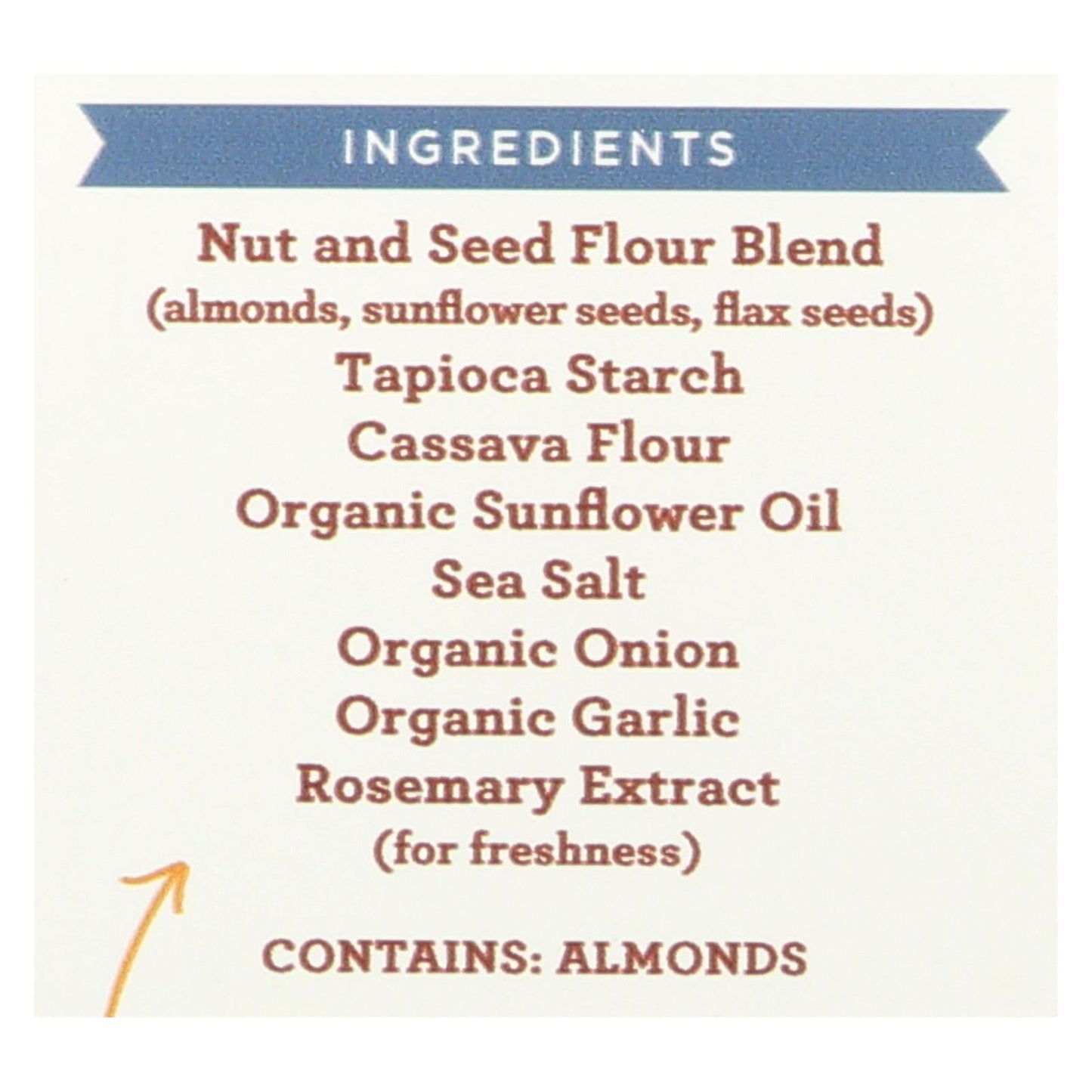 Simple Mills Almond Flour Crackers, Fine Ground Sea Salt (Pack of 6 - 4.9 Oz.)