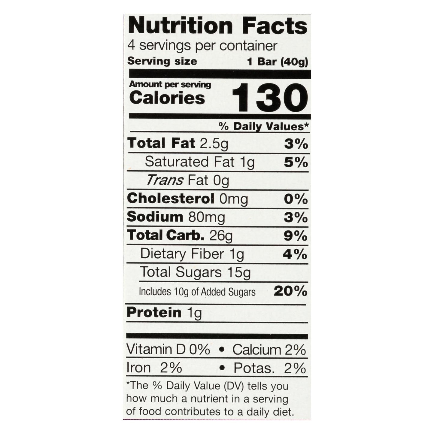 Pamela's Products Gluten-Free Big Fig Bar, Mission Fig, 5.64 Oz, Pack of 8