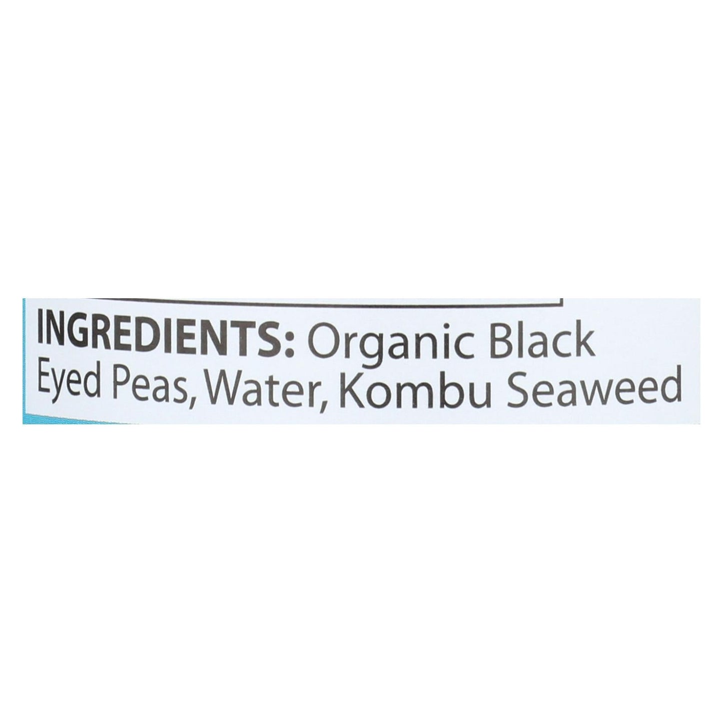 Eden Foods Organic Black Eyed Peas, 15 Oz. (Pack of 12)