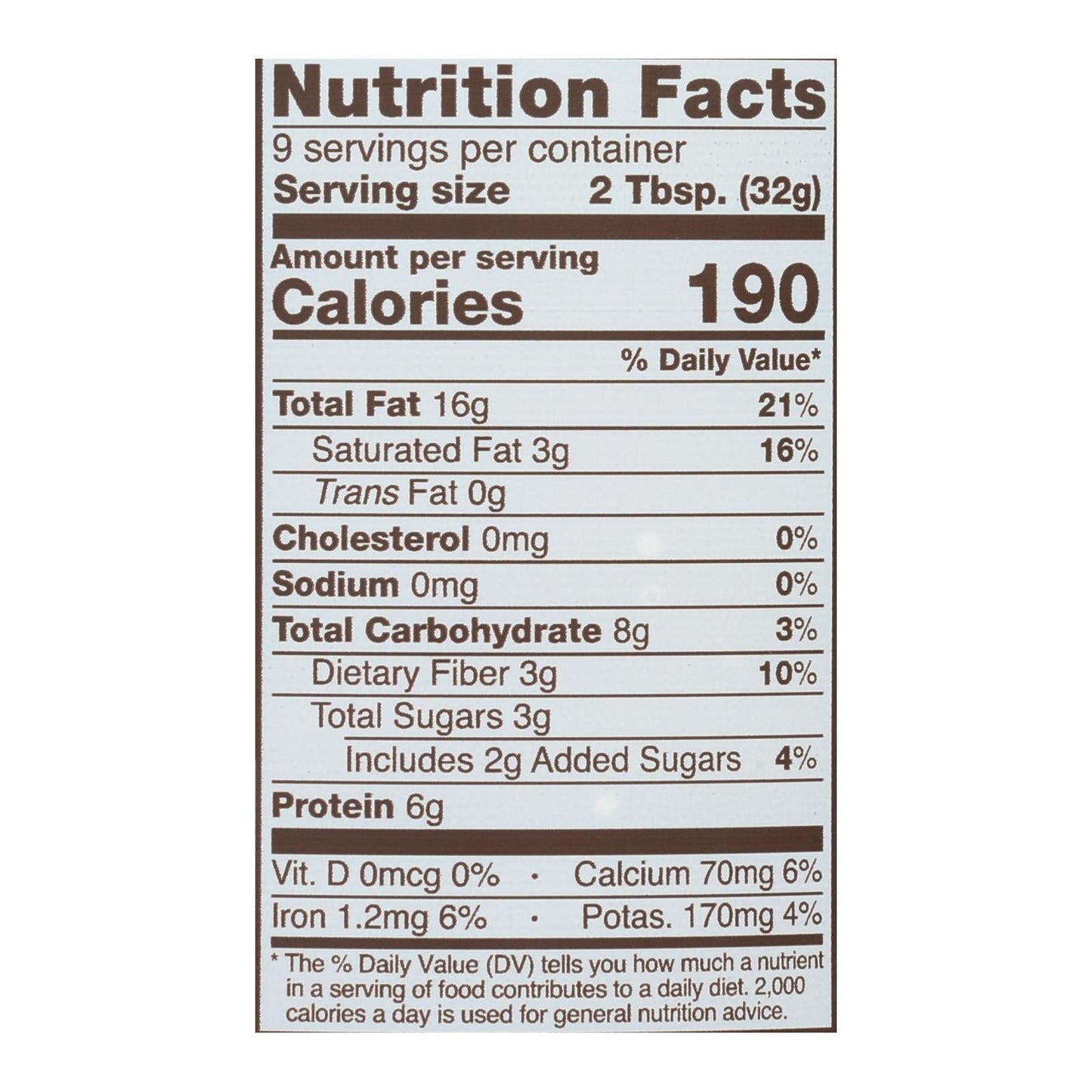 Barney Butter Chocolate Almond Blend (Pack of 6 - 10 Oz.)