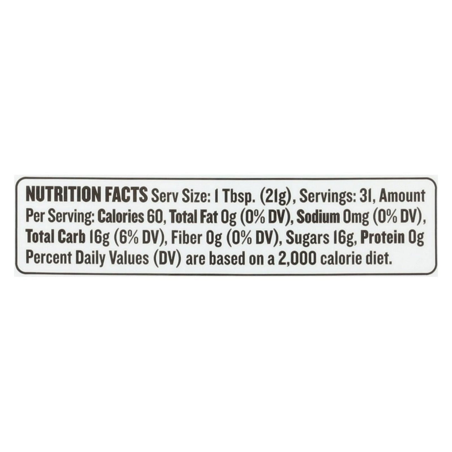 Madhava Organic Agave Nectar, Amber, 23.5 oz., Pack of 6