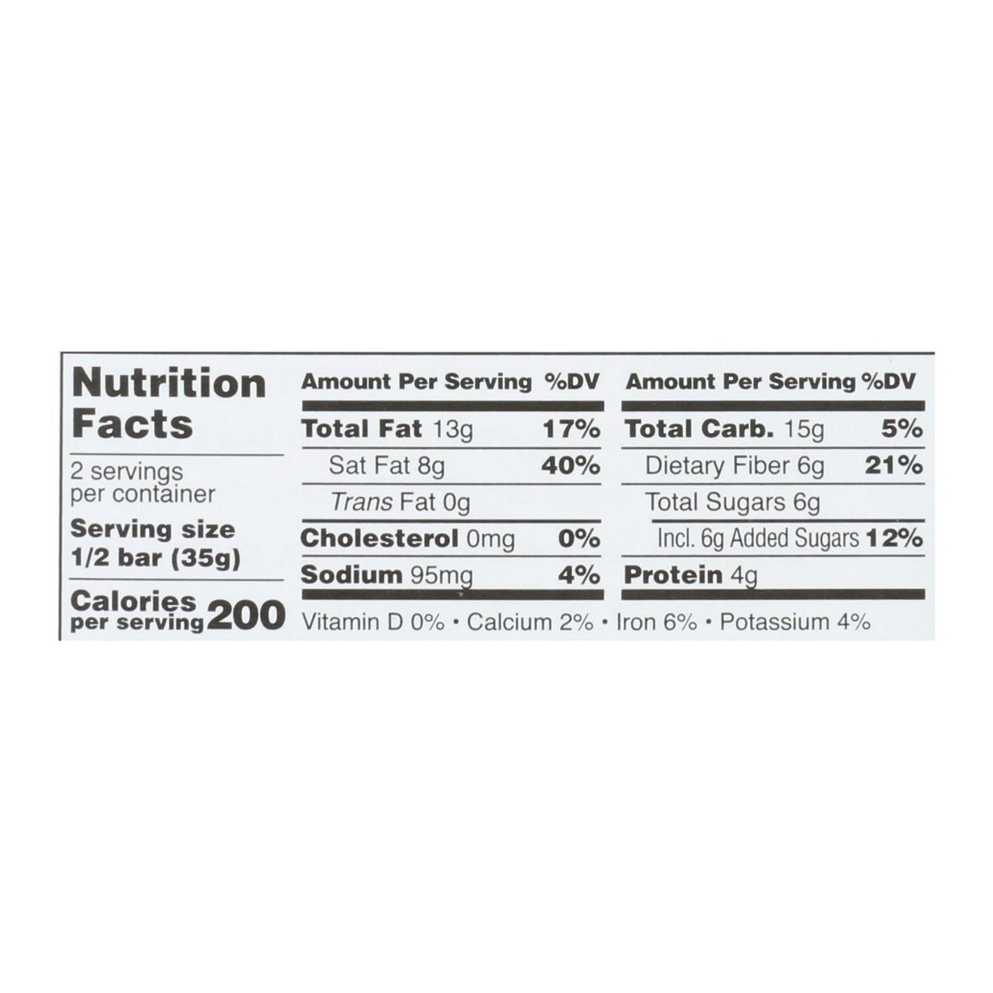 Organic Dark Chocolate Bar with Sea Salt and Almond (Pack of 10) - 2.5 Oz.