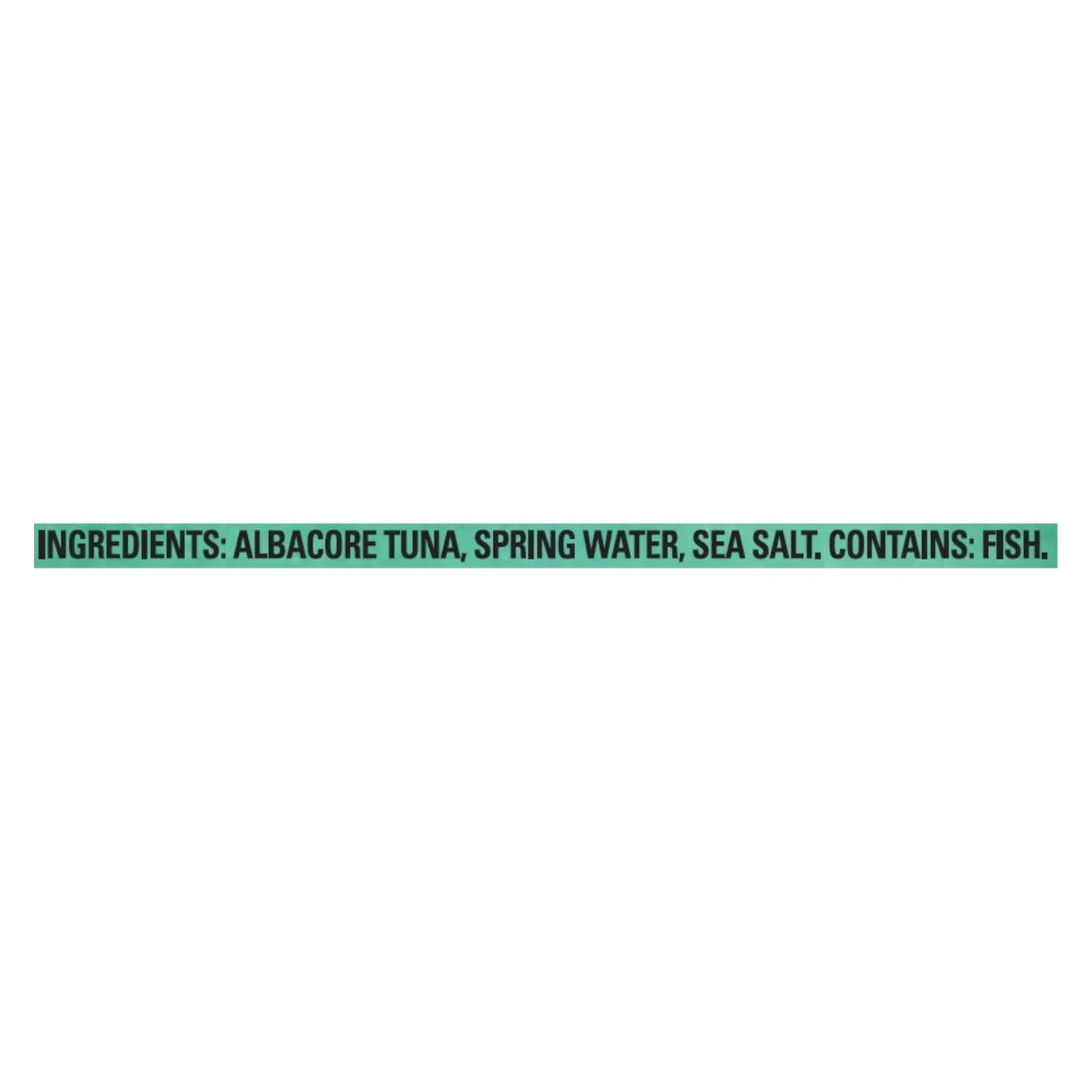 Wild Albacore Tuna, 5 Oz Salted Solid White (Pack of 12)