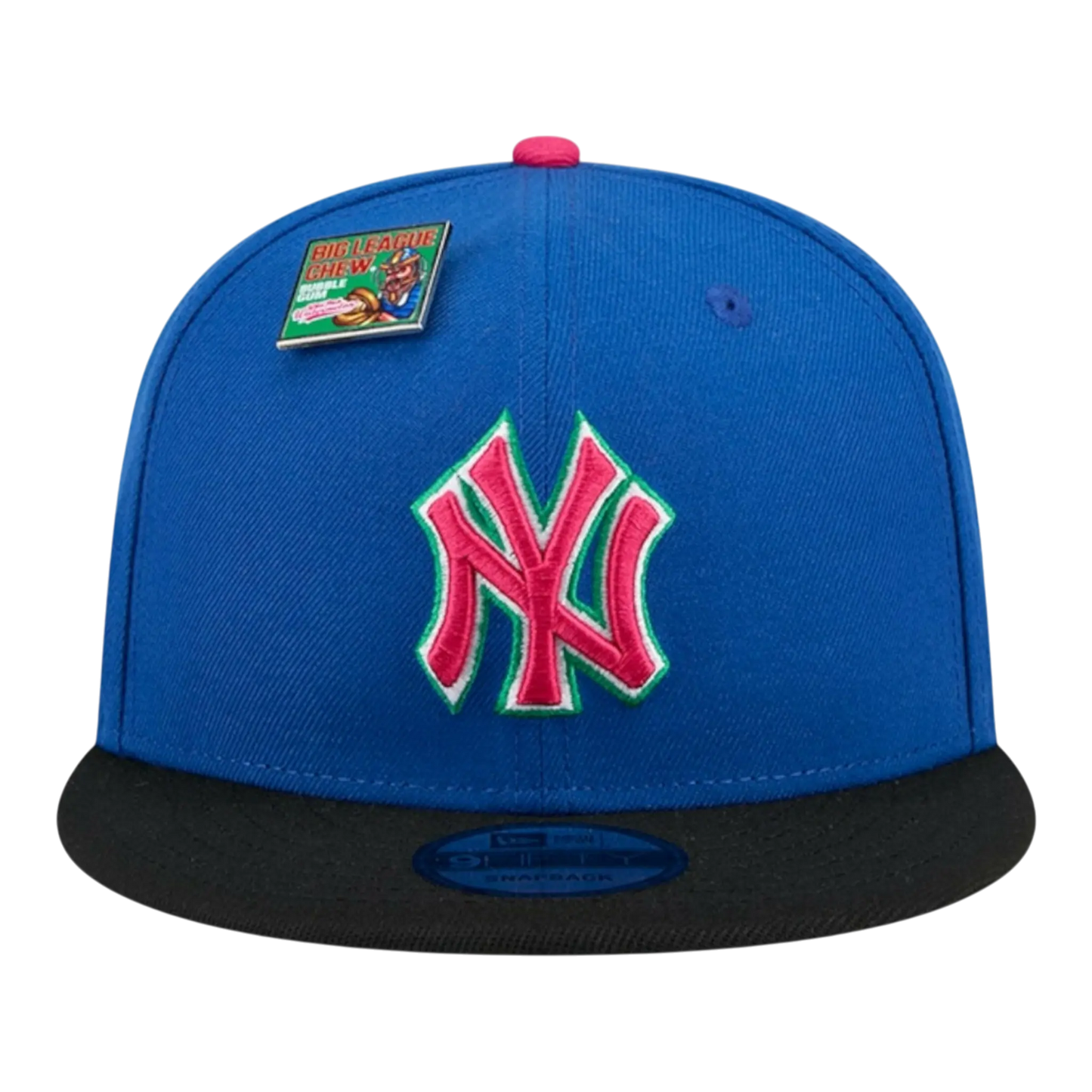 New Era x Big League Chew New York Yankees 9FIFTY Snapback Hat Light Royal/Black