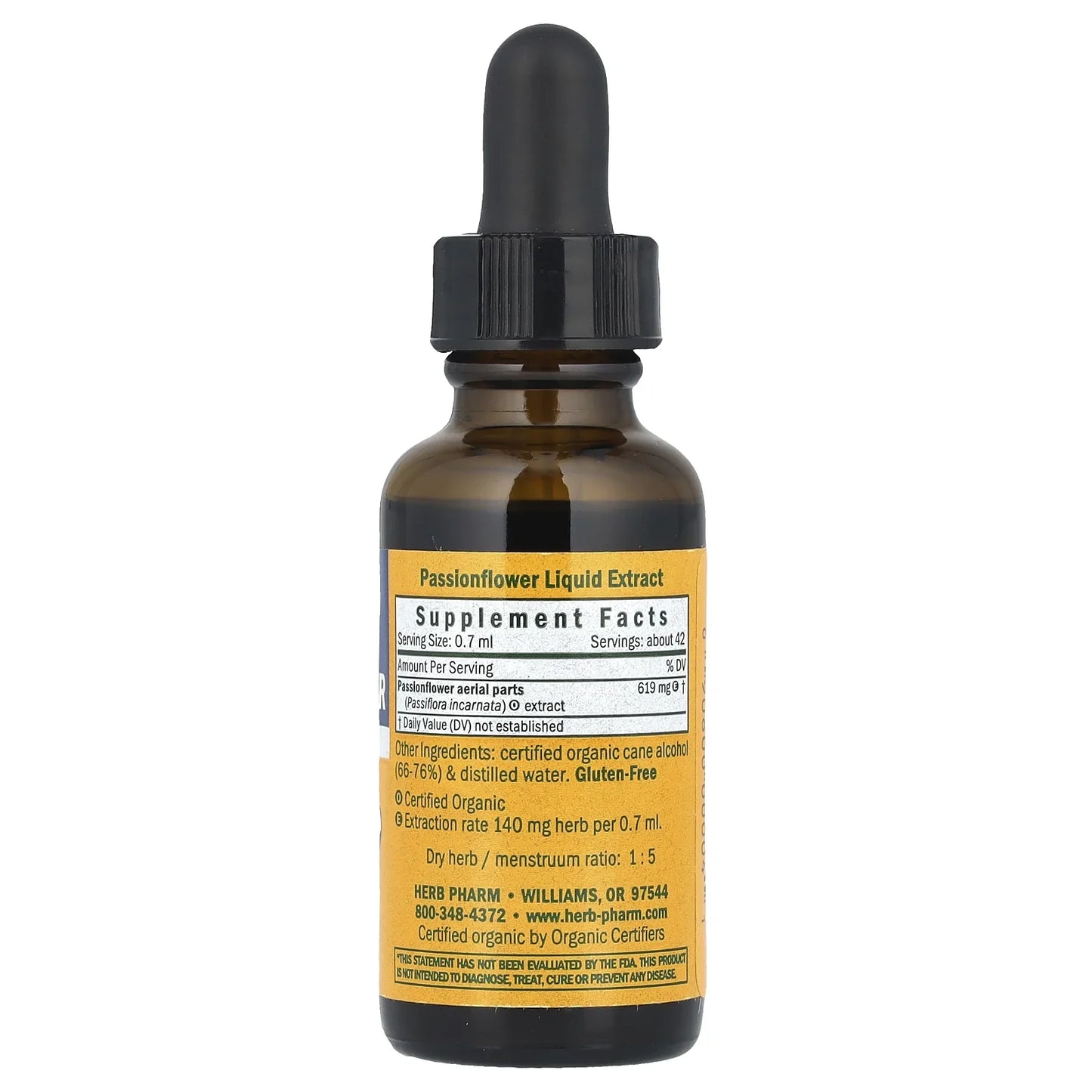 Herb Pharm Passionflower Liquid Herbal Extract - 1 Fl Oz
