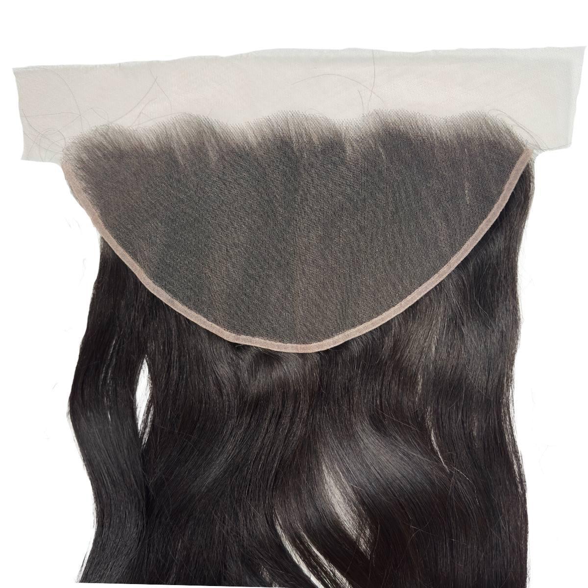 40" Raw Straight 13x6 HD Lace Human Hair Frontal