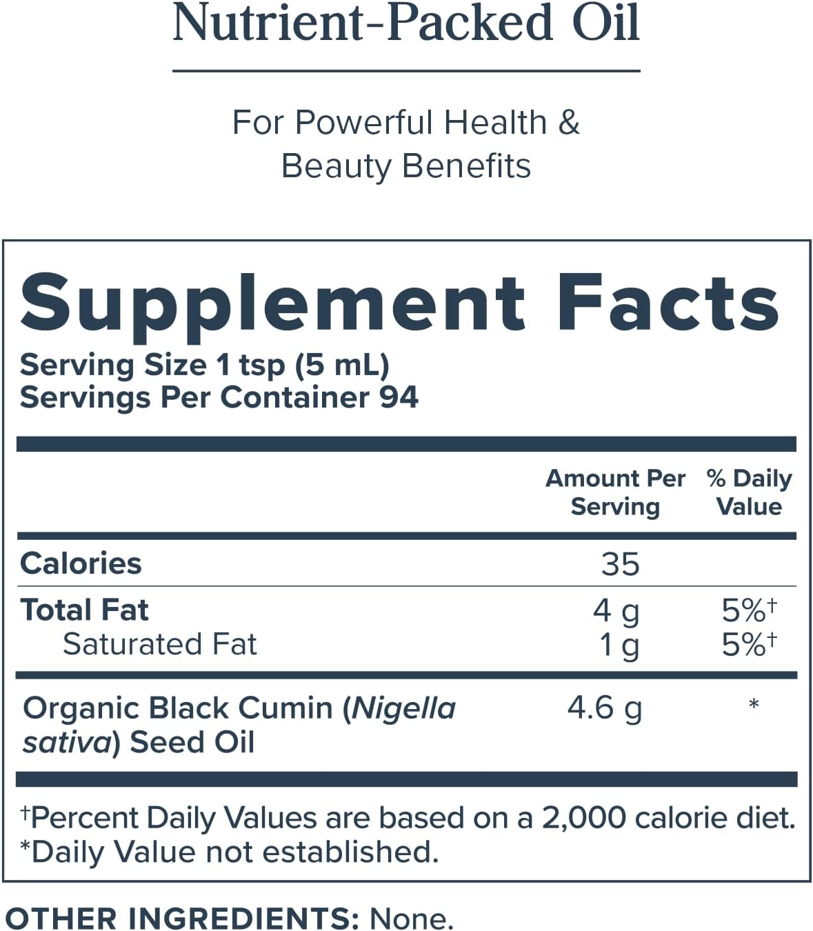 Heritage Store Premium Black Seed Oil (16 Fl. Oz.)