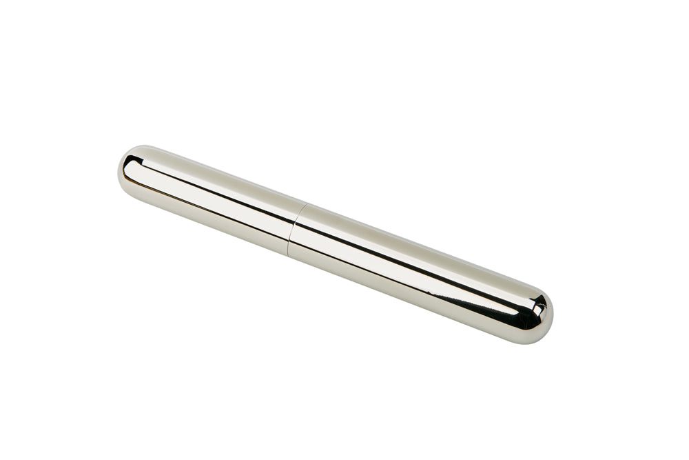 Stainless Steel Cigar Tube with Black Pouch by Creative Gifts