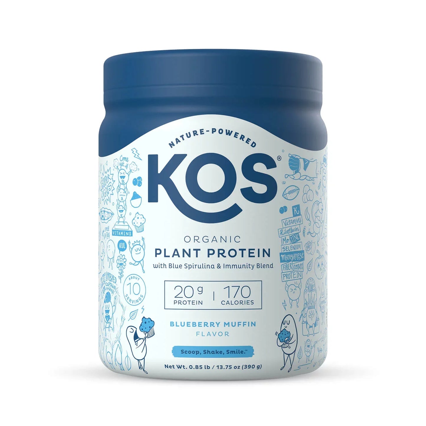 Kos-Pro Powdered Blueberry Muffin - 13.75 Oz