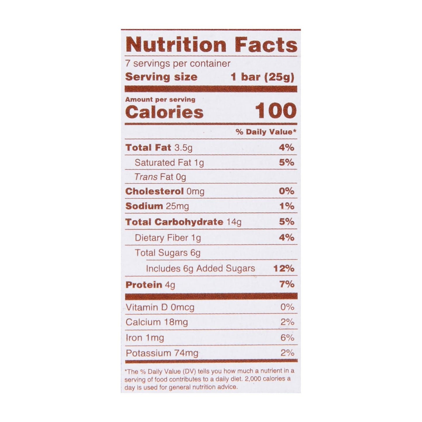 Gomacro - Kids Macrobar Double Chocolate Brownie (Pack of 7) 6.3 Oz