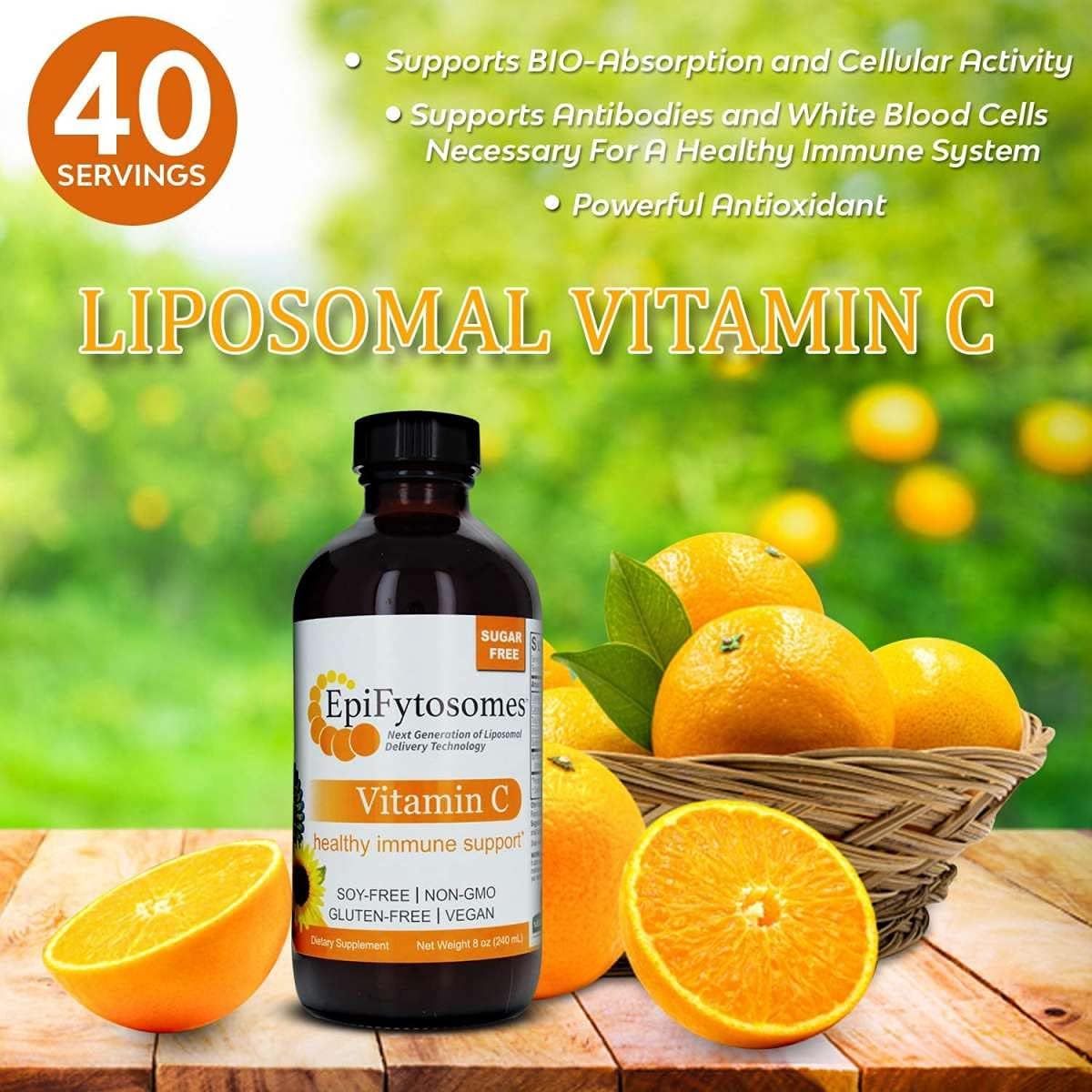Nature's Answer Vitamin C Epifytosomes Liquid, 8 Fl Oz