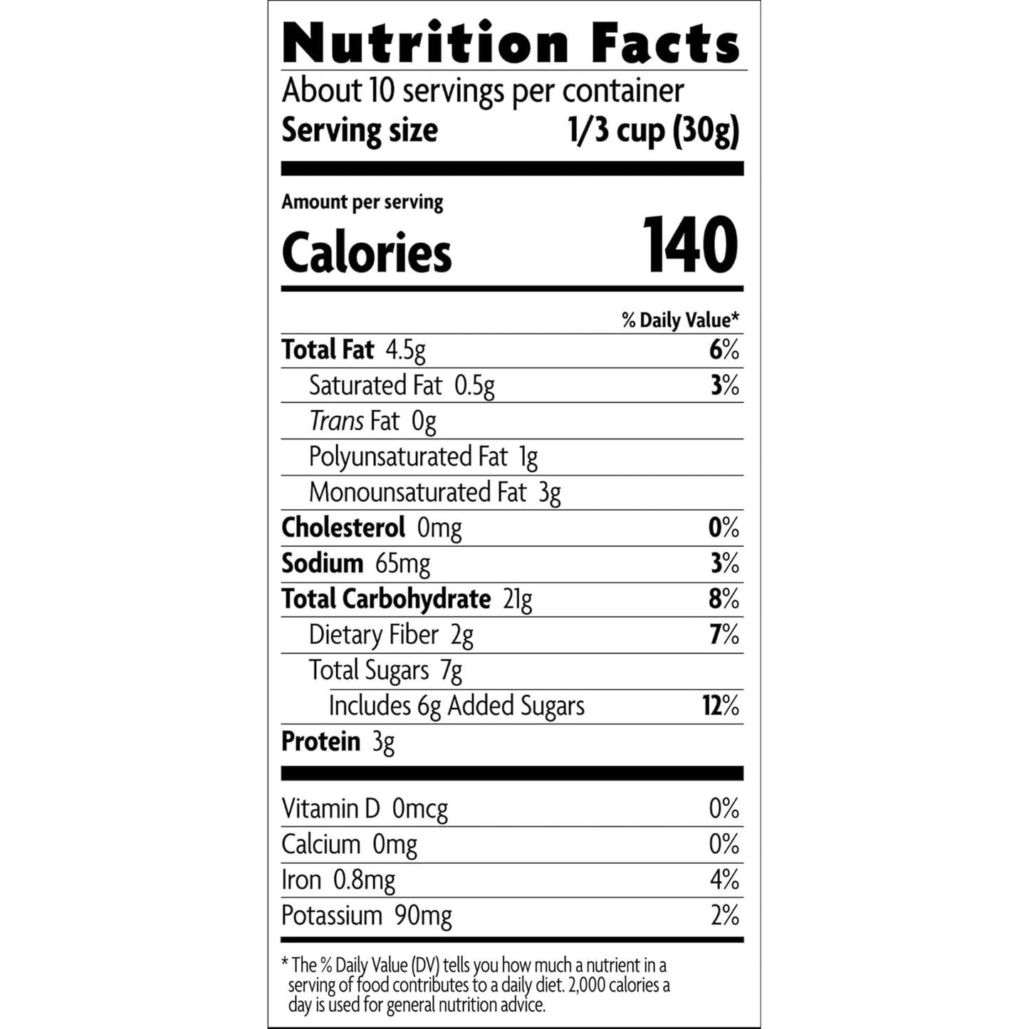 Nature's Path Organic Honey Almond Granola, Case of 8 - 11 Oz Bags