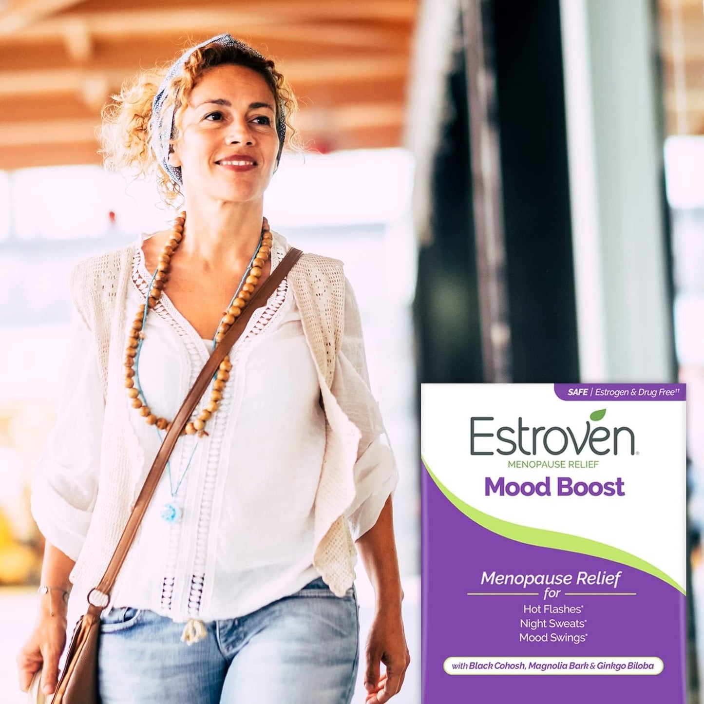 Estroven Plus Mood and Memory Supplement, 30 Caplets