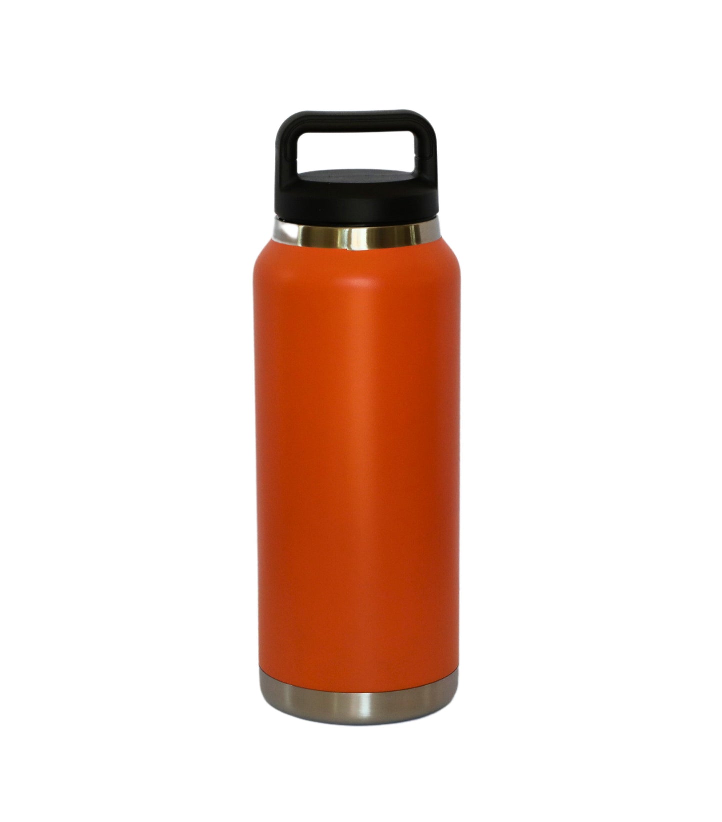 36 Oz Stainless Steel Twist-Off Cap Water Bottle - Orange by Creative Gifts