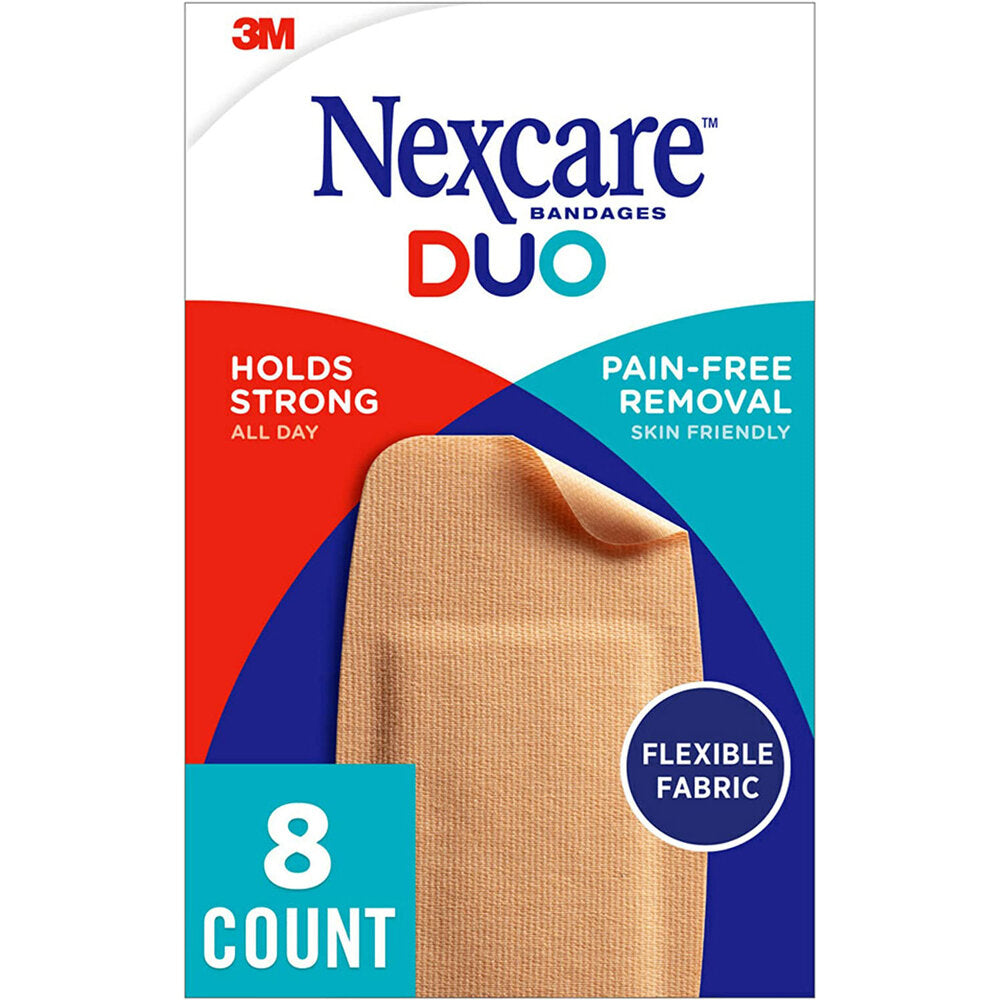 Nexcare Duo Knee & Elbow Bandages - 8ct