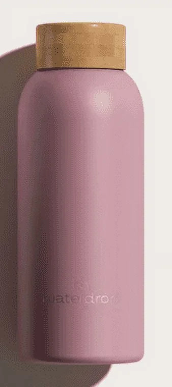Waterdrop - Steel Bottle Pink 20oz (Pack of 4) - Hydration On-The-Go