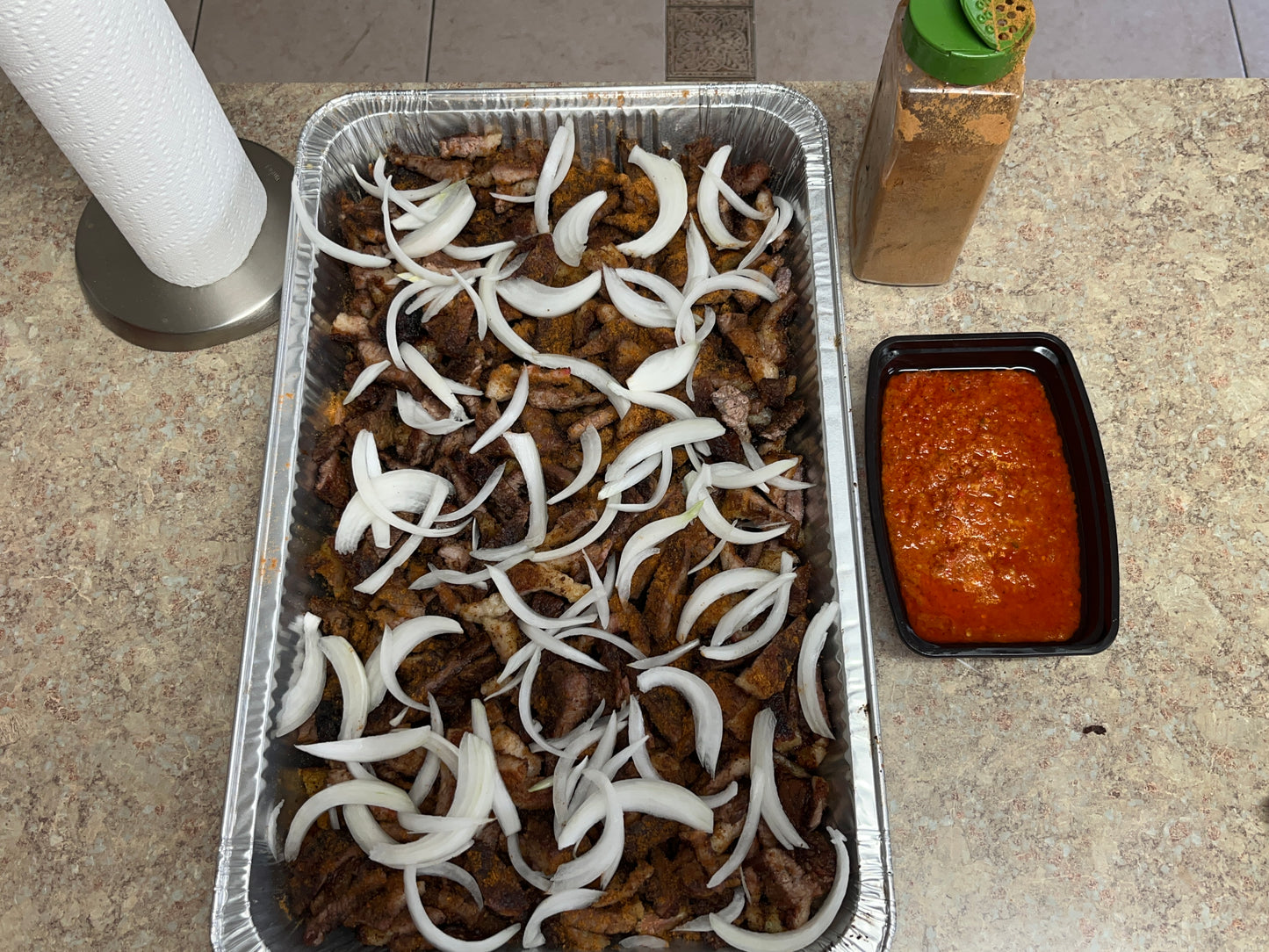 Large Event Tray Of Beef Suya