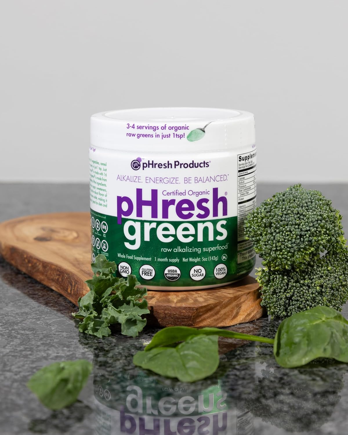 Phresh Products Greens, 5 oz, 1-Month Supply