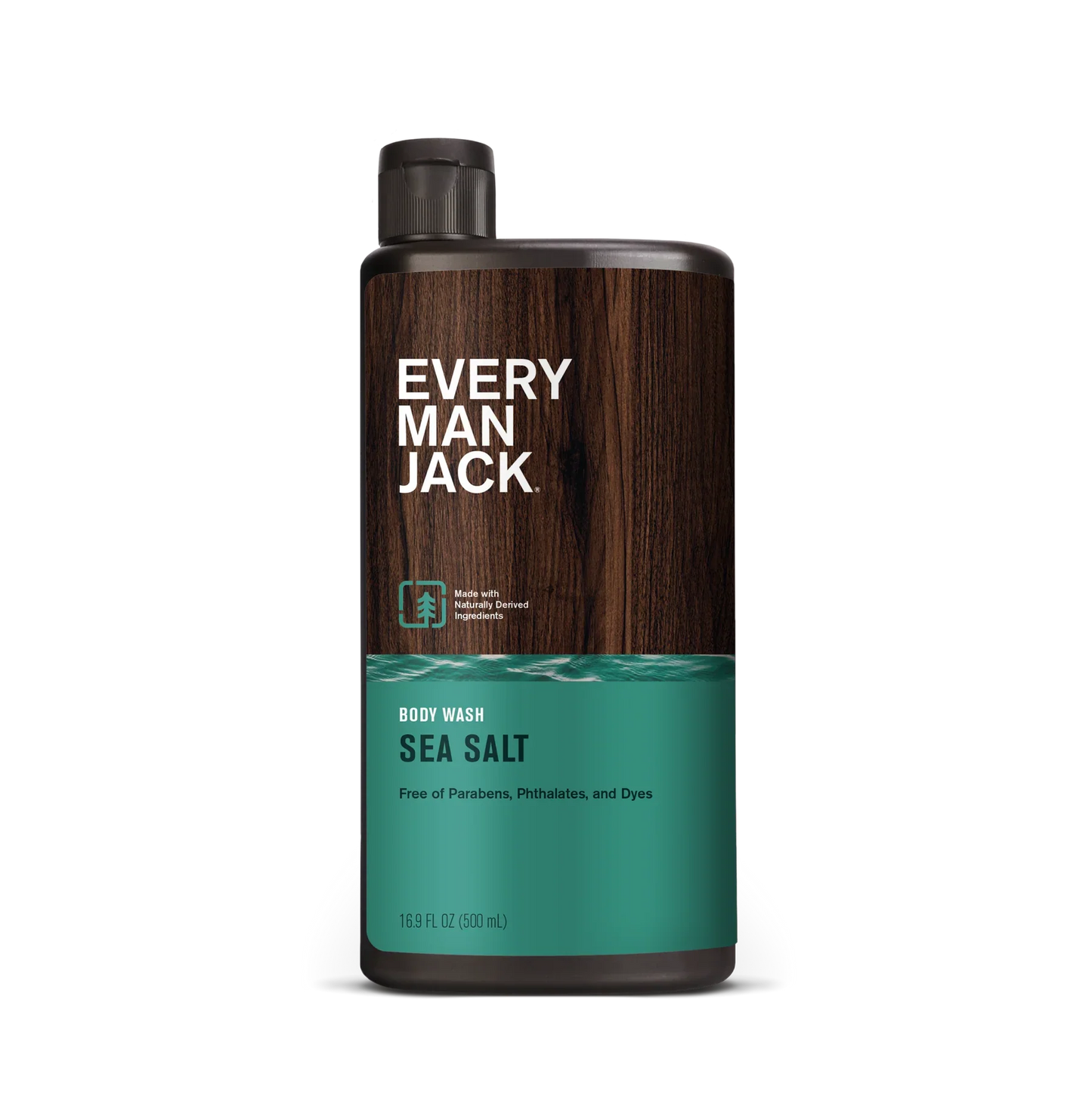 Every Man Jack Body Wash, Sea Salt - 16.9 Fl Oz