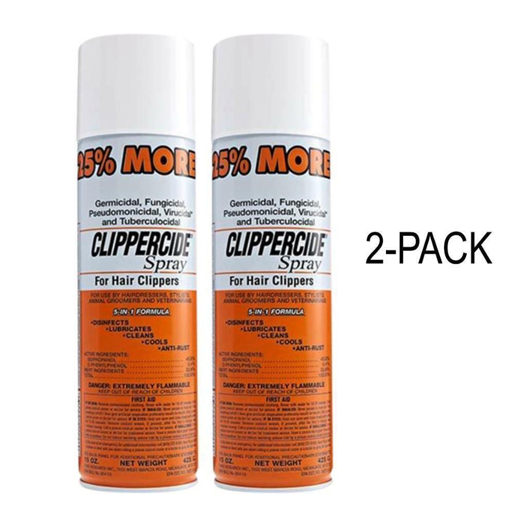 Clippercide Spray For Hair Clippers 5-in-1 Formula, 15 Oz