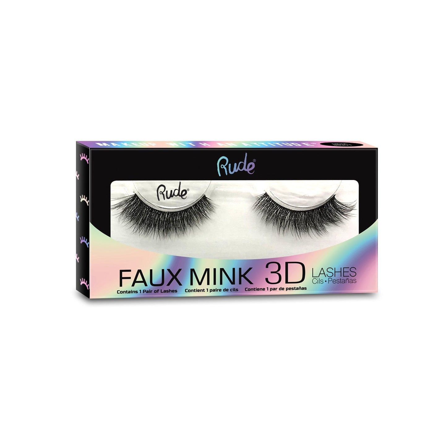 RUDE Lush - Faux Mink 3D Lashes - Je Ne Se Quoi - Je Ne Se Quoi