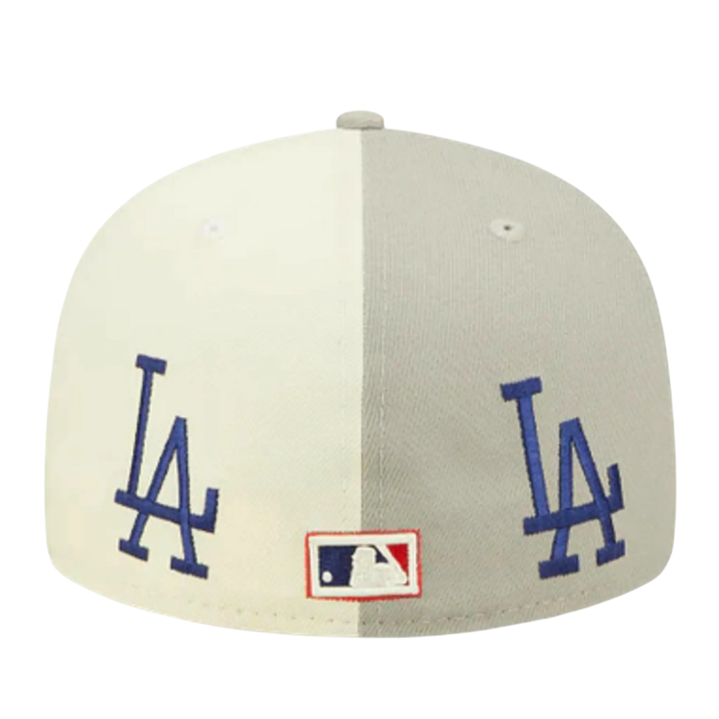 New Era 59Fifty MLB Los Angeles Dodgers Logo Pinwheel Fitted Hat Multi/Grey
