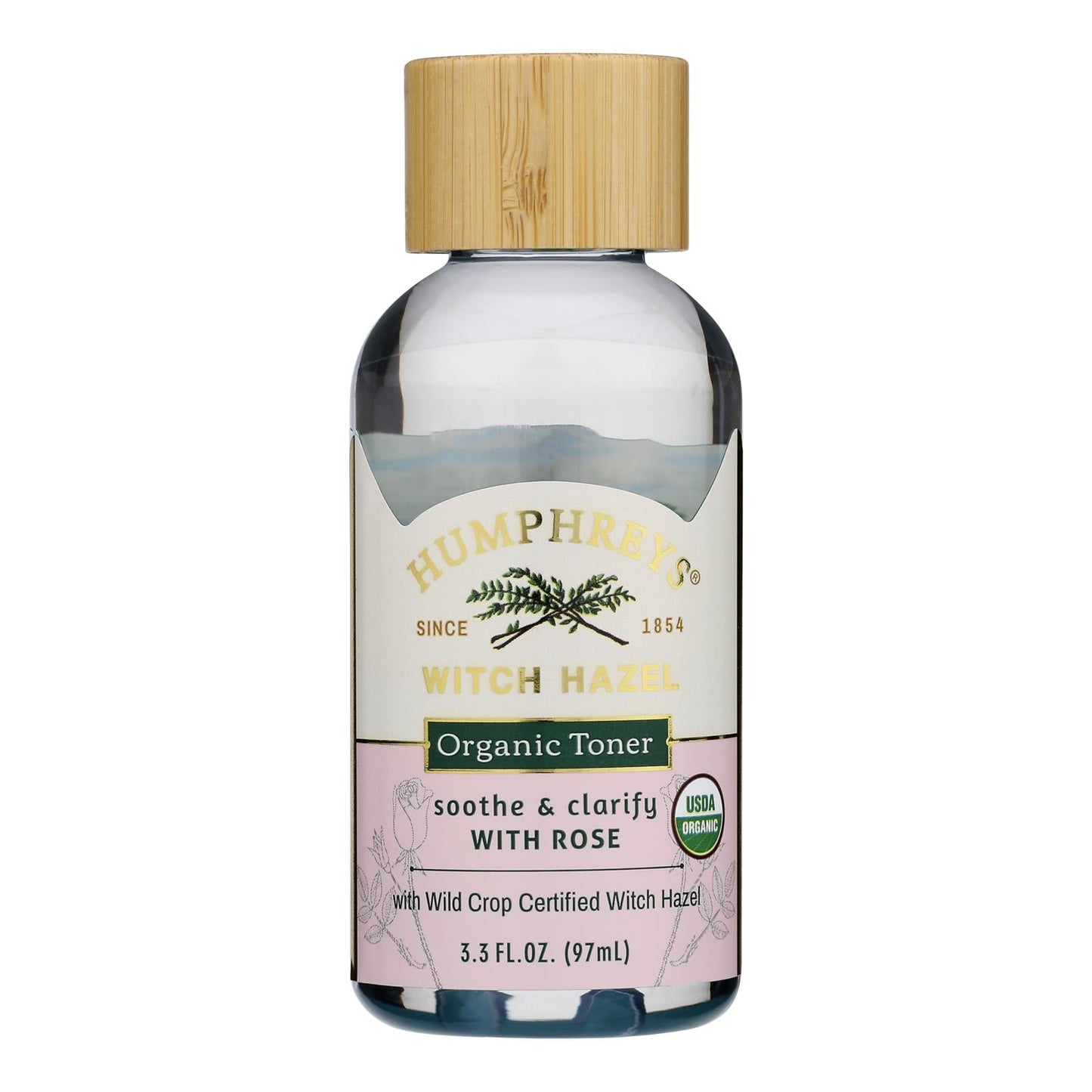 Humphreys Witch Hazel Rose Toner 12-Pack 3.3 Fl Oz