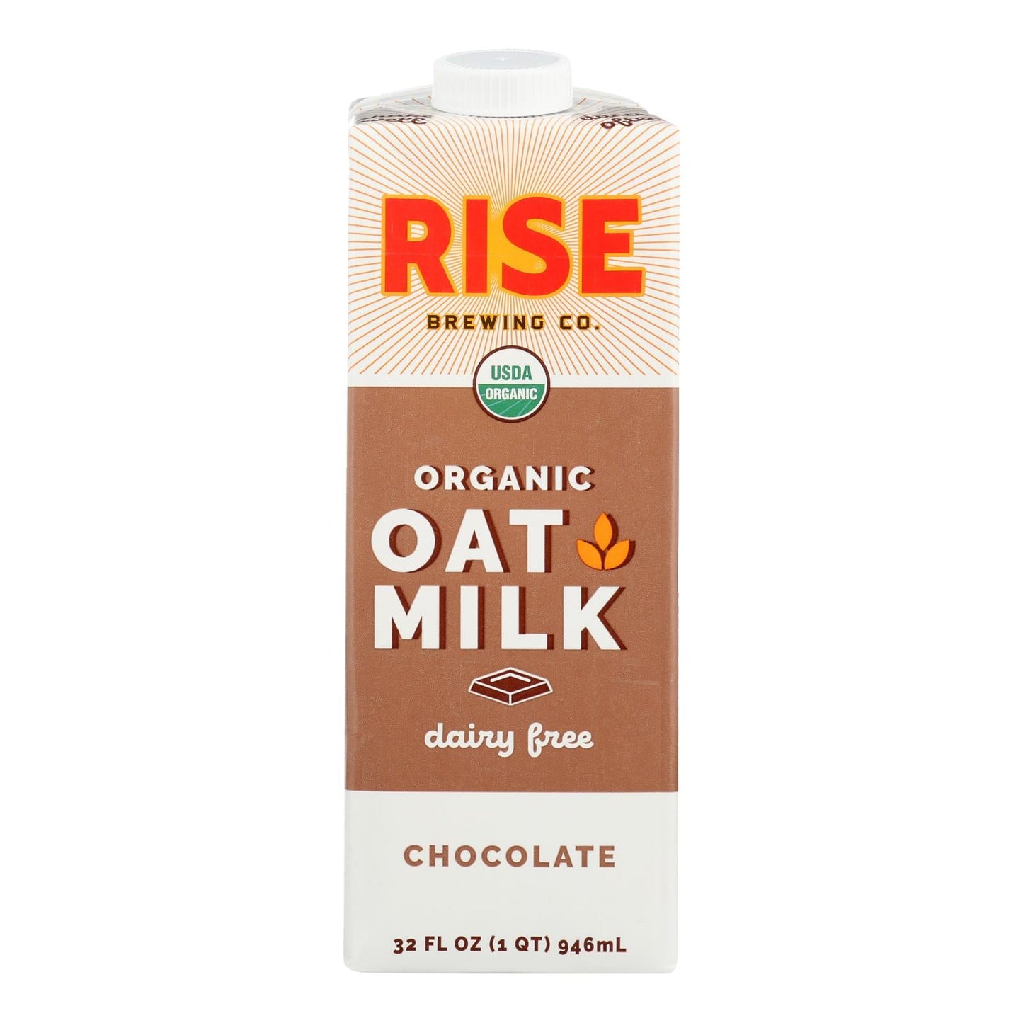 Cans Rise Brewing Co. Oatmilk Chocolate, 6 Pack, 32 Fl Oz Cans