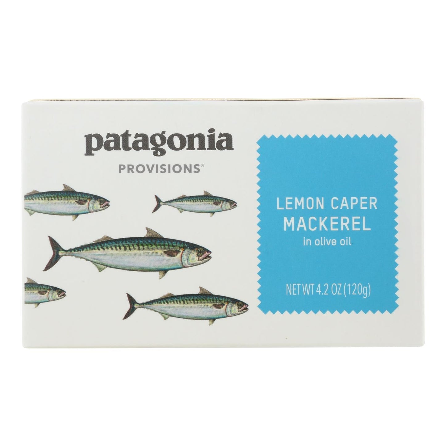 Patagonia Provisions Mackerel Lemon Caper 4.2 Oz Pack of 10