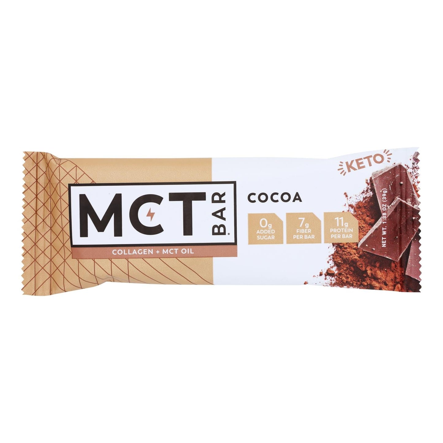 Nuskool - Bar Double Chocolate (Pack of 12) 1.38 Oz