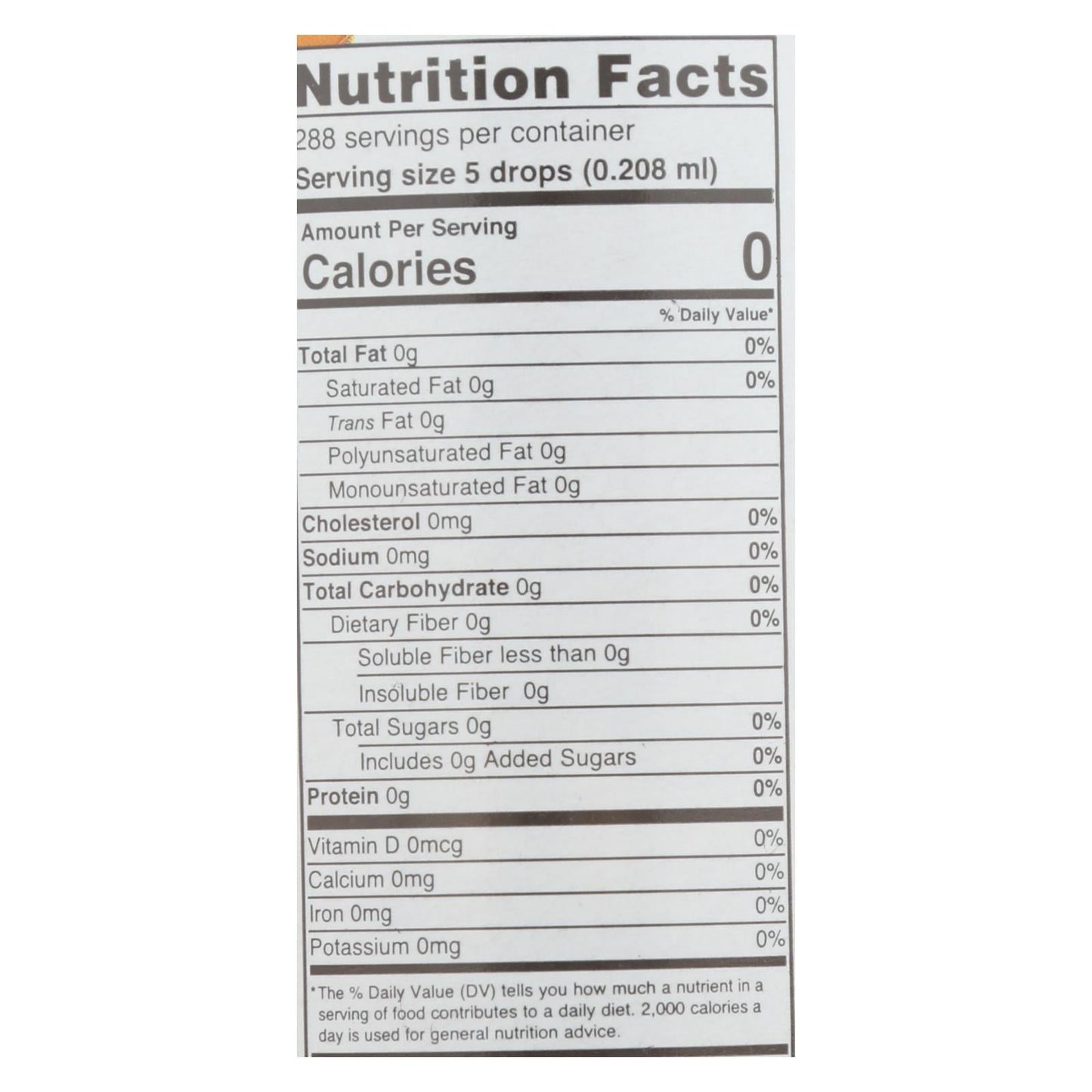 Sweet Leaf English Toffee Liquid Sweetener, 2 Fl Oz