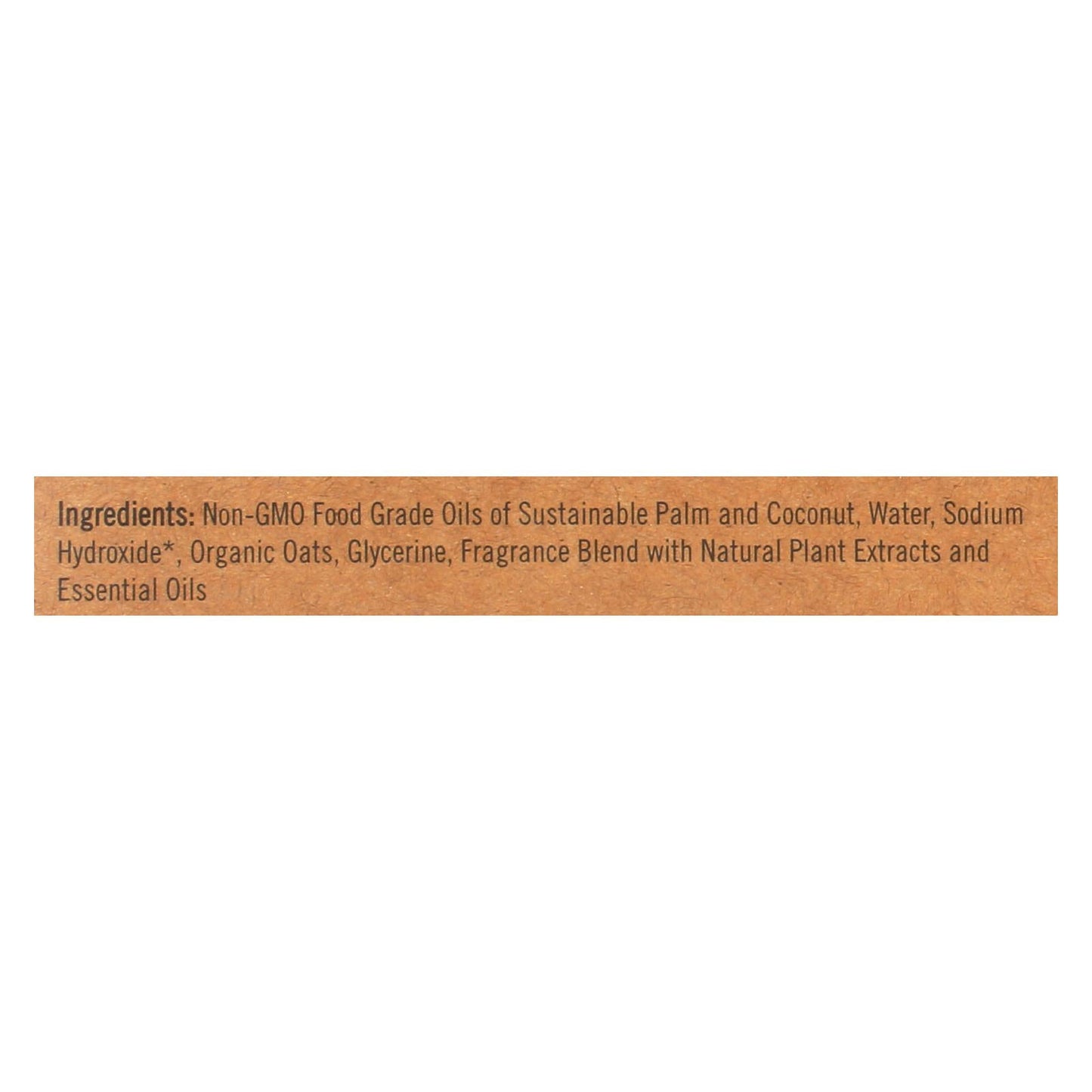 Sappo Hill Oatmeal Glycerine Soap - 3.5 Oz. - Case of 12