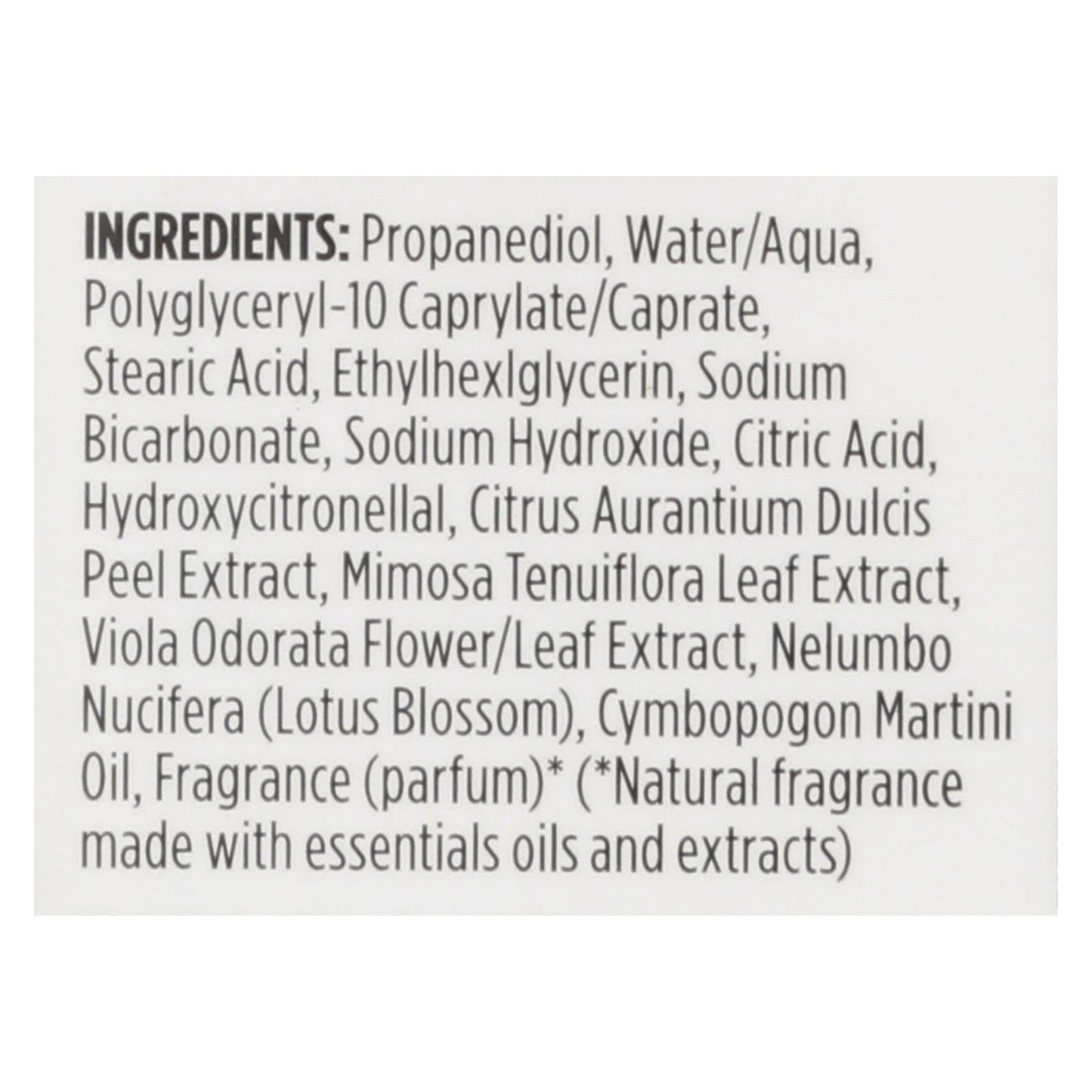 Crystal Invisible Solid Deodorant, Chamomile and Green Tea, 2.5 Oz.