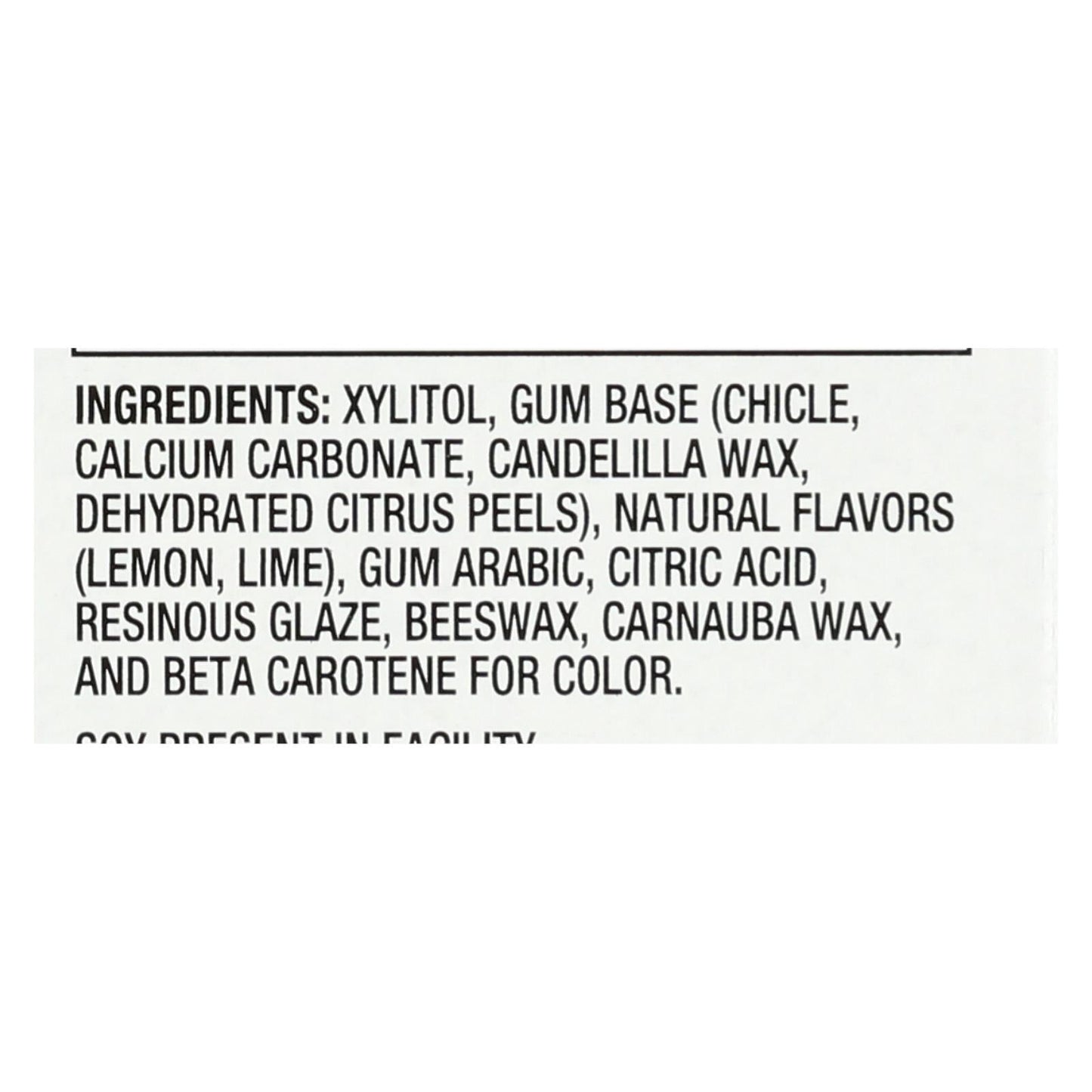 Glee Gum Chewing Gum - Lemon Lime Sugar Free - 12 Pack - (16 Ct.)