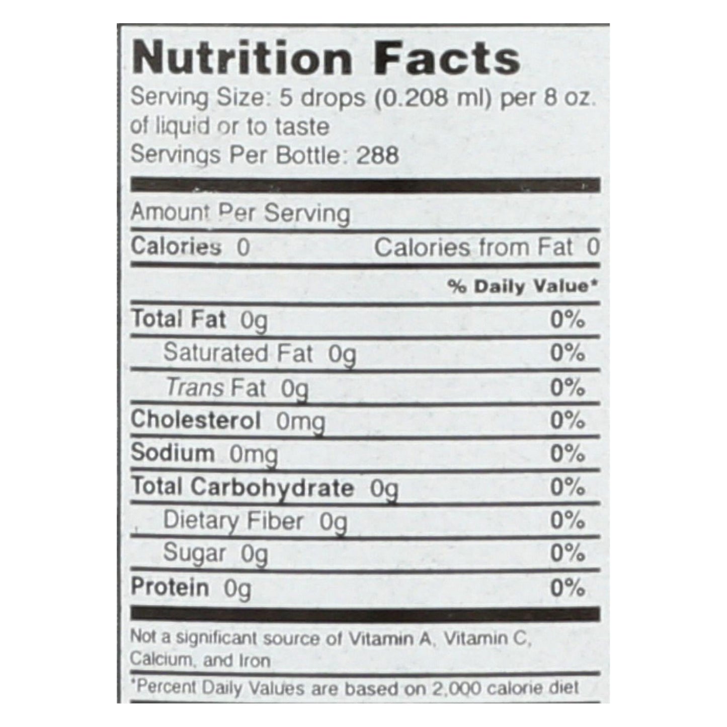 Sweet Leaf Sweet Drops Lemon Drop Sweetener - 2 Fl Oz