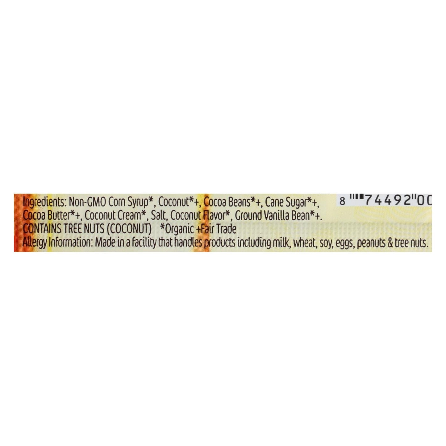 Theo Chocolate Coconut Bites - Dark Chocolate Classic Coconut - Case Of 12 - 1.3 Oz.