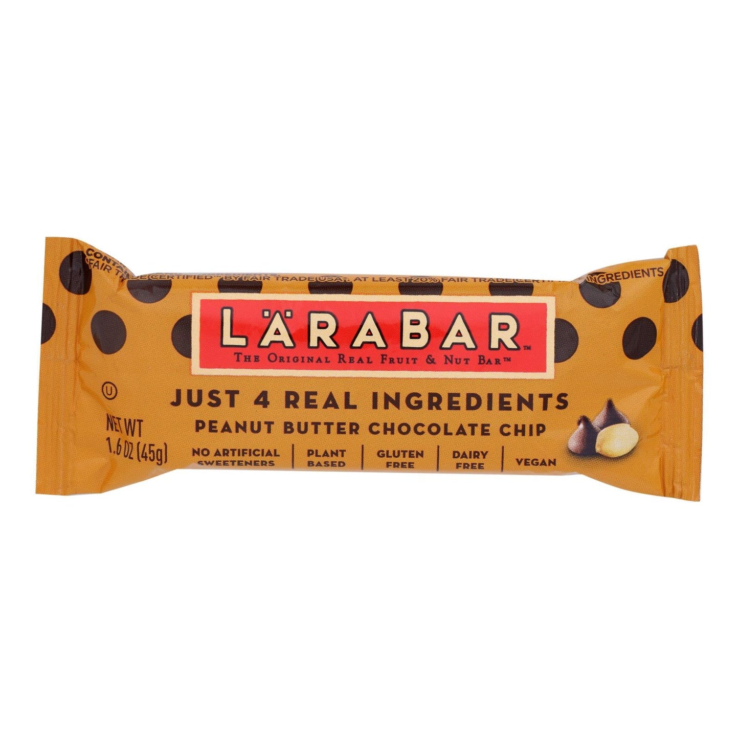 Larabar Peanut Butter Chocolate Chip (Pack of 16) - 1.6 Oz.