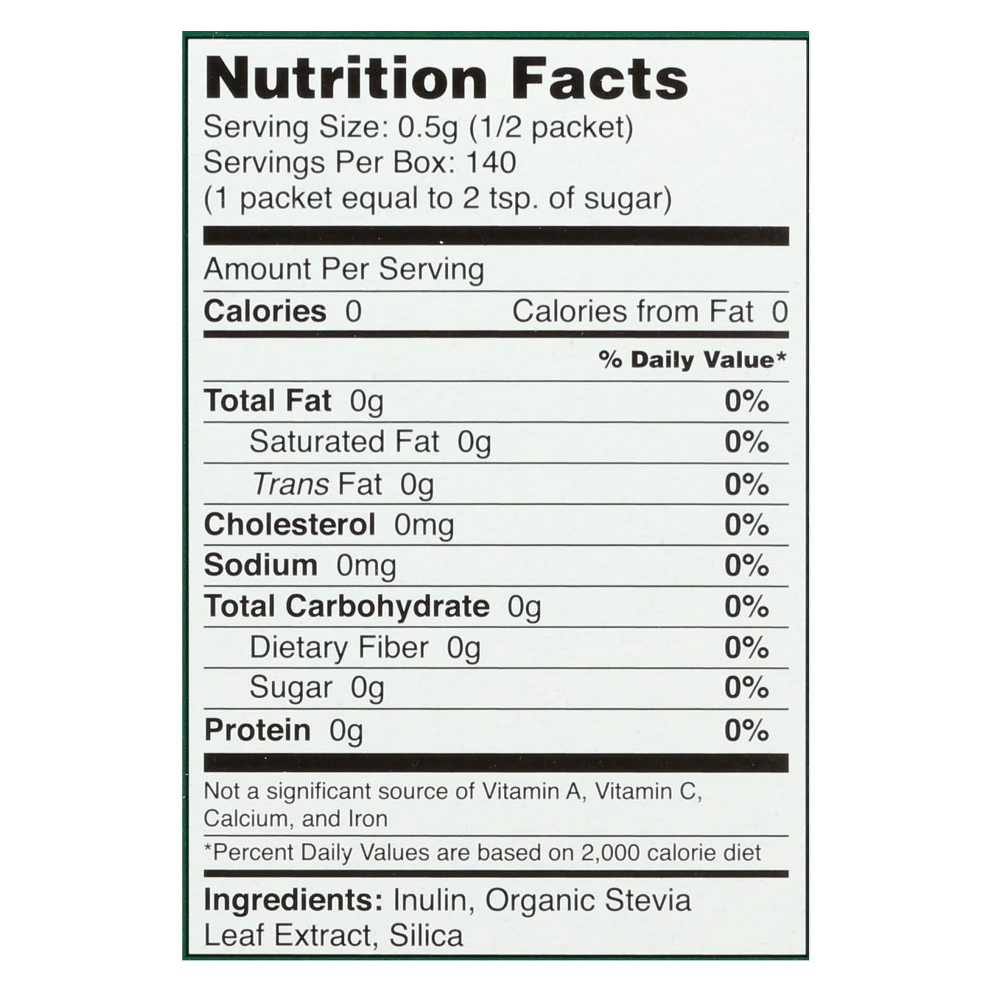 Sweet Leaf Stevia Sweetener Packets, 70 Count
