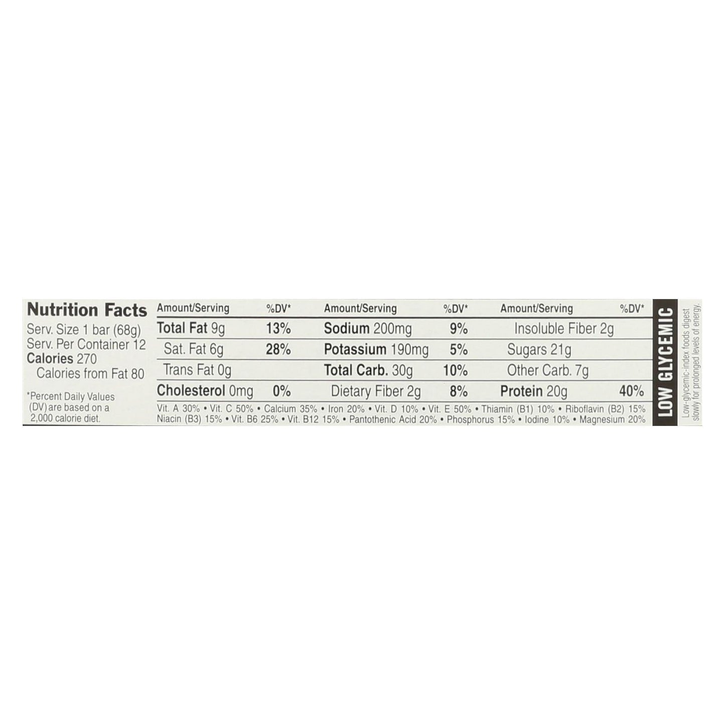 Clif Bar Builder Bar - Chocolate Mint - 2.4 Oz (12-Pack)