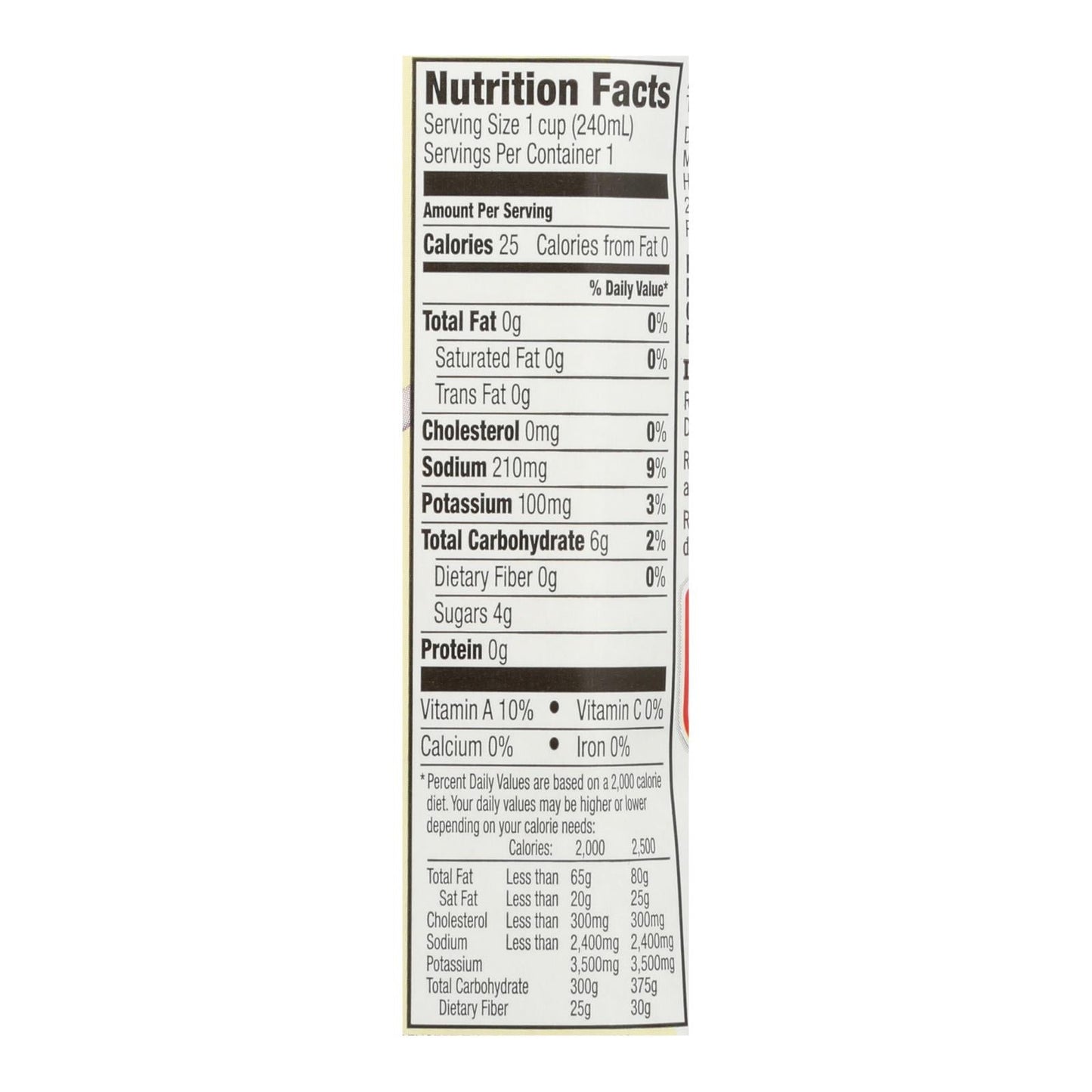 Kitchen Basics Vegetable Stock - Case of 12 - 8.25 Fl. Oz. Bottles