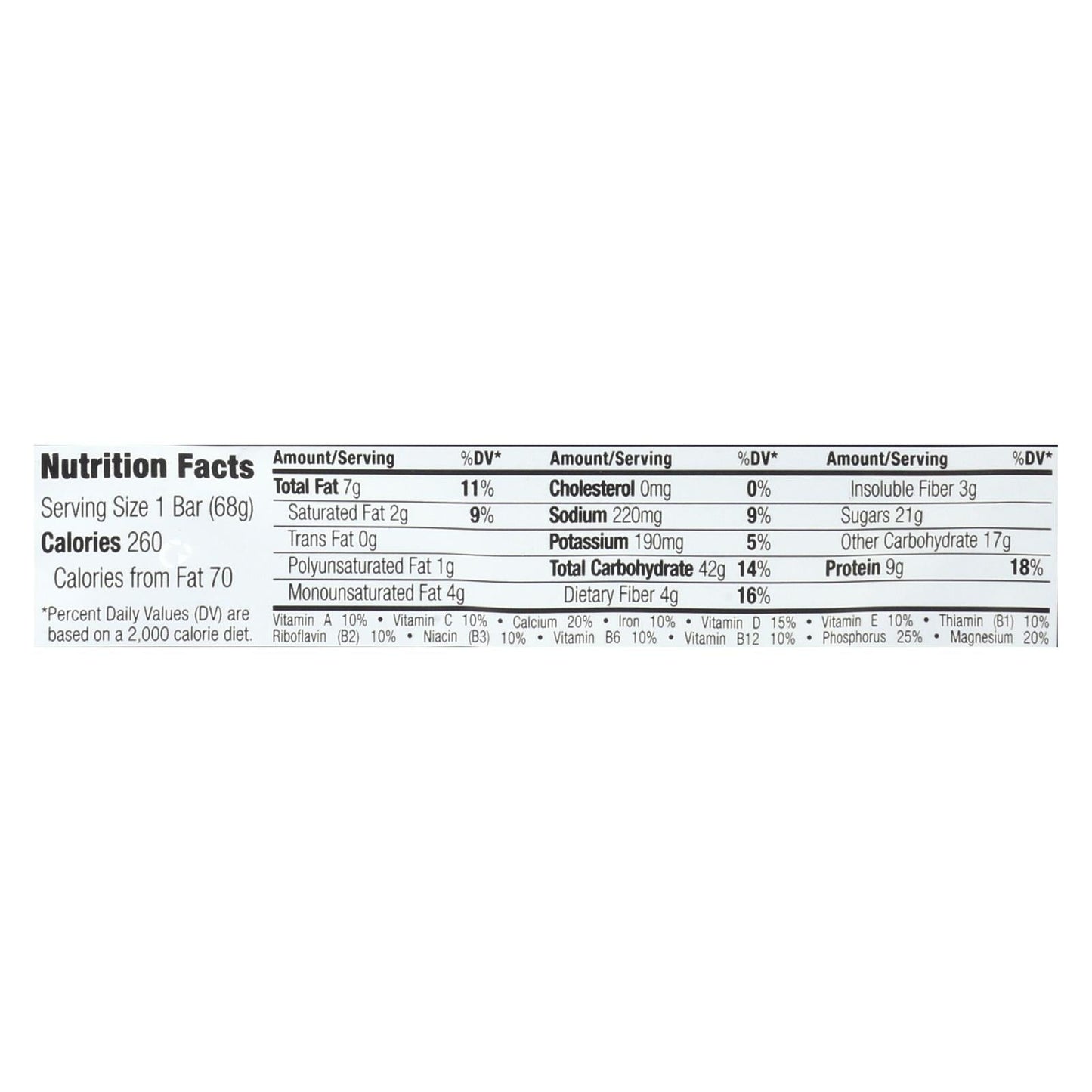 Clif Bar White Chocolate Macadamia Nut Organic Energy Bar, 2.4 Ounce (Pack of 12)