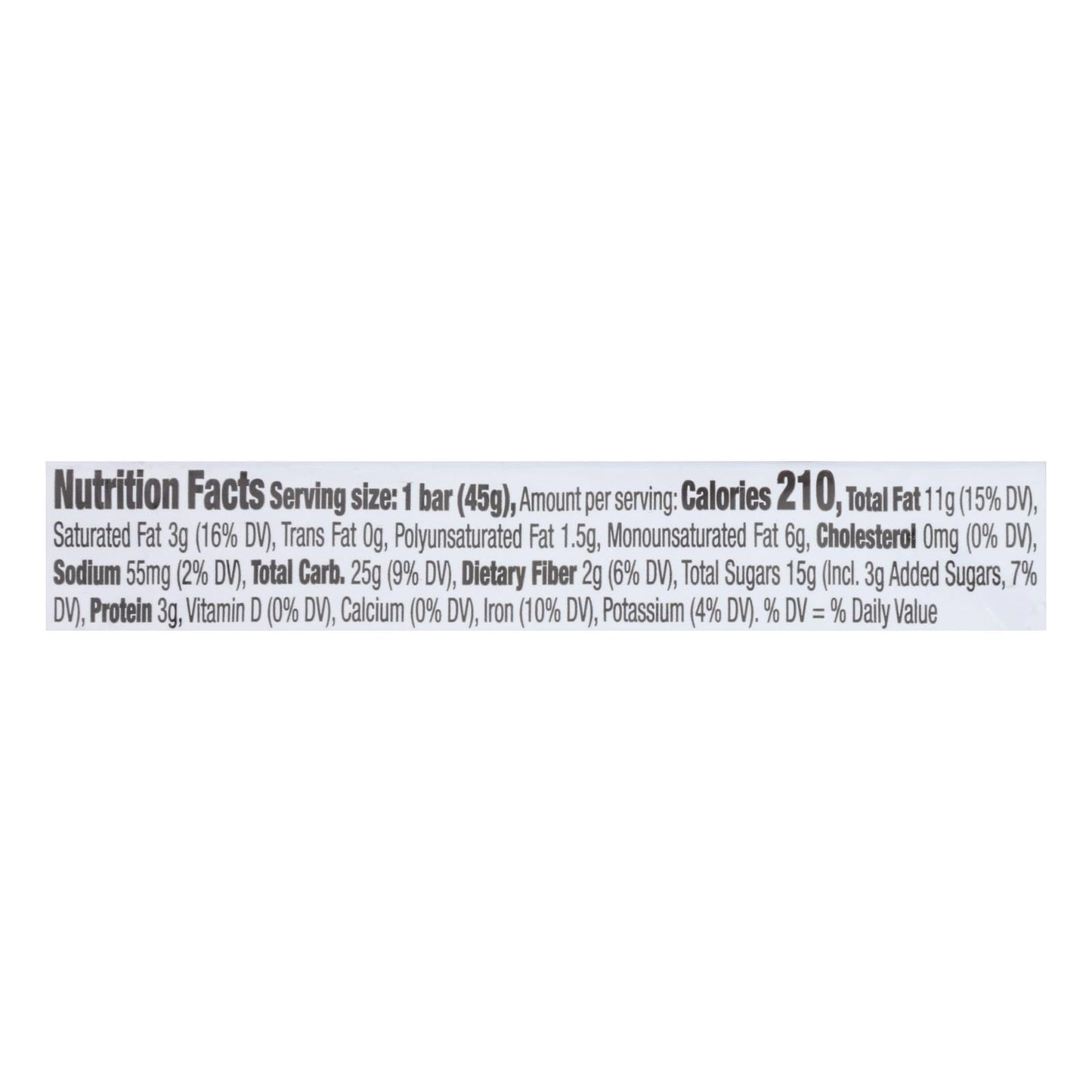 Larabar Chocolate Chip Cookie Dough (Pack of 16, 1.6 Oz.)