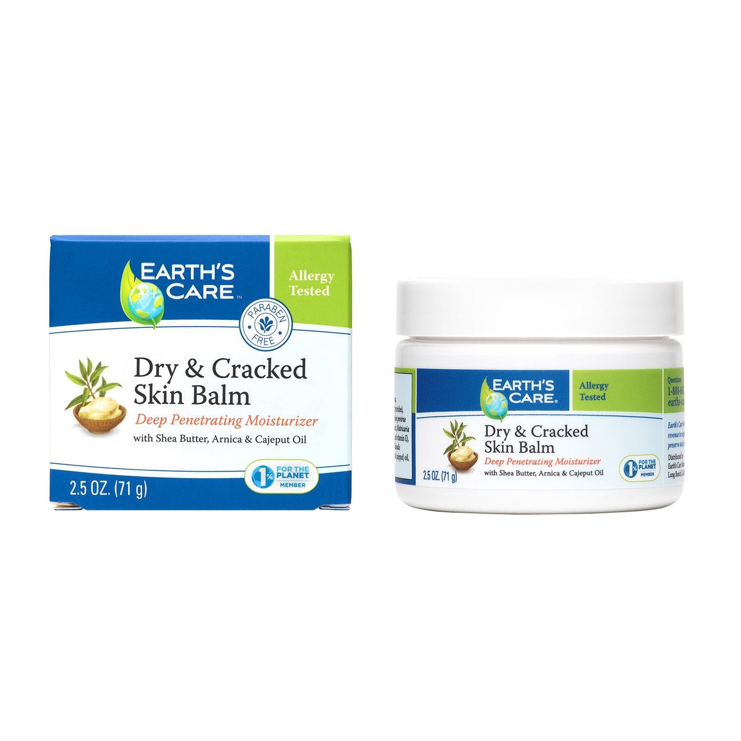 Earth's Care Dry and Cracked Skin Balm - 2.5 oz Relief