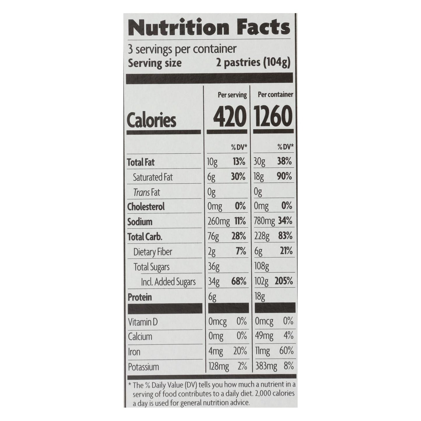 Nature's Path Organic Wildberry Acai Frosted Toaster Pastries, Case of 12, 11 Oz. Each