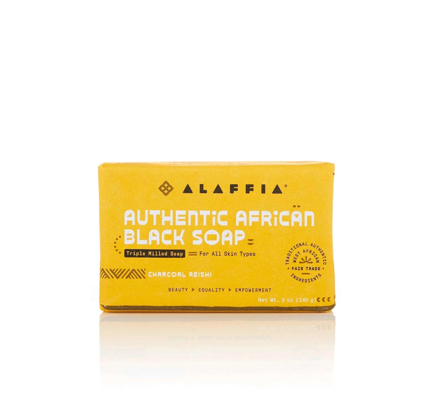 Alaffia Triple Mild Char Reishi Soap - 5 Oz