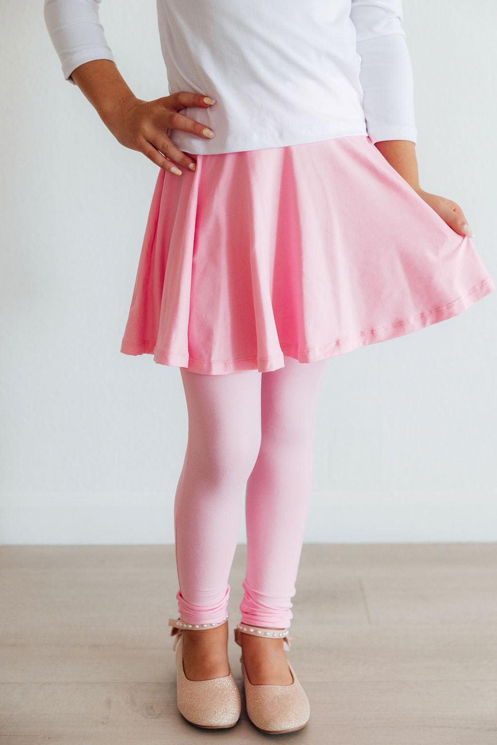 Bubblegum Pink Twirl Skegging