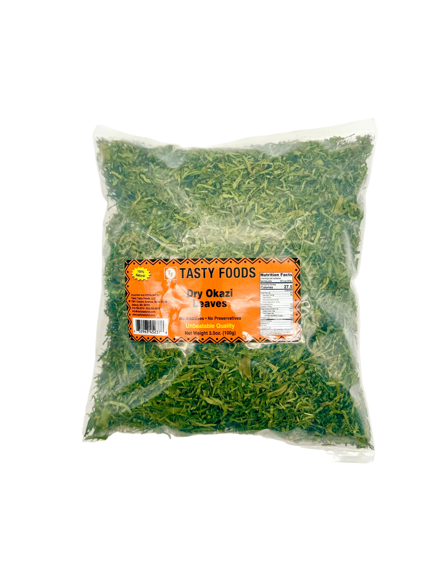 Dry Okazi (Ukazi/Afang)